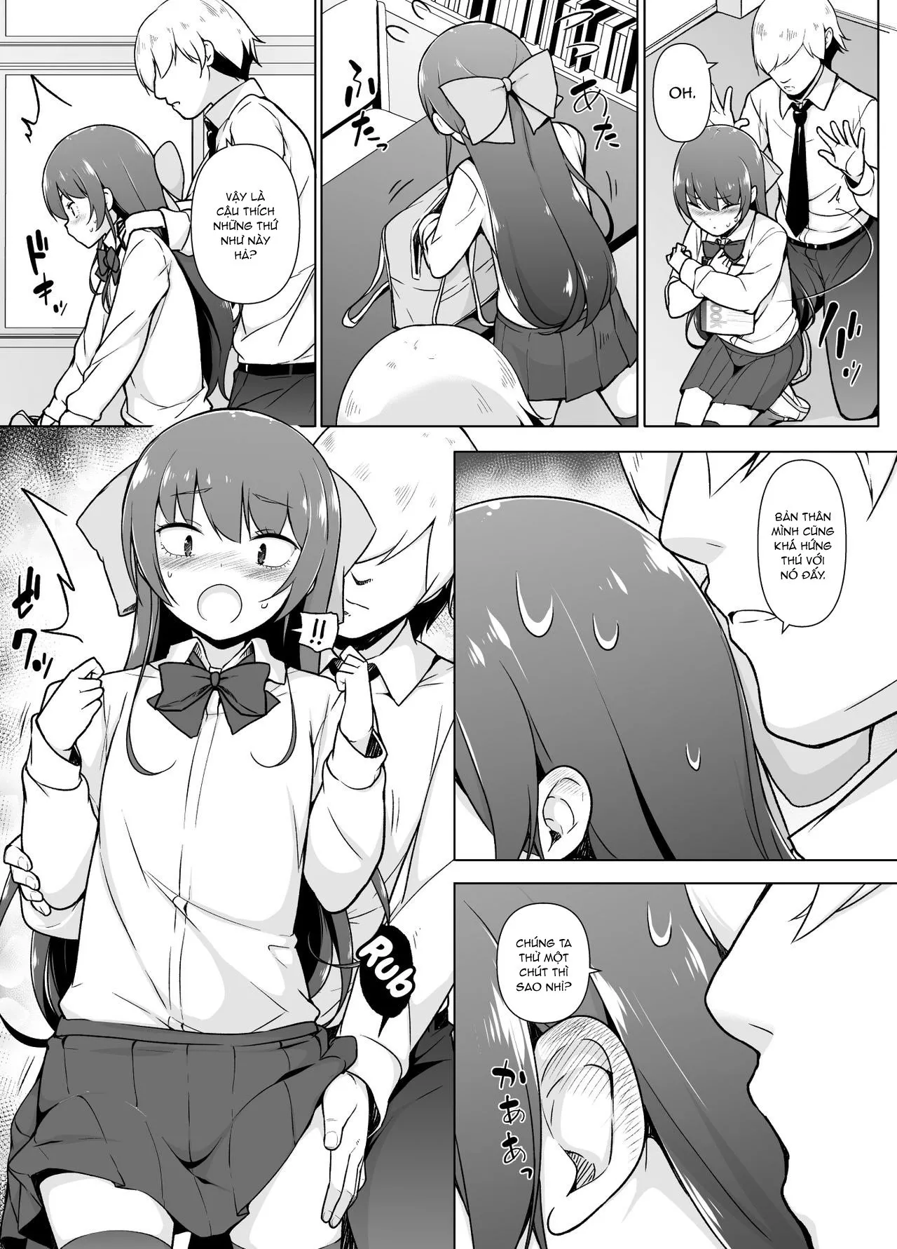 HentaiVN.net - Ảnh 13 - Nàng trap im lặng và kín tiếng [Kamokude Mukuchi na Josoukko] - Part1
