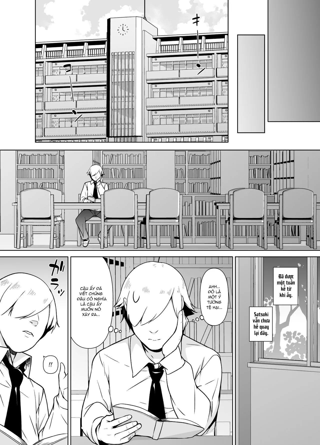 HentaiVN.net - Ảnh 16 - Nàng trap im lặng và kín tiếng [Kamokude Mukuchi na Josoukko] - Part1