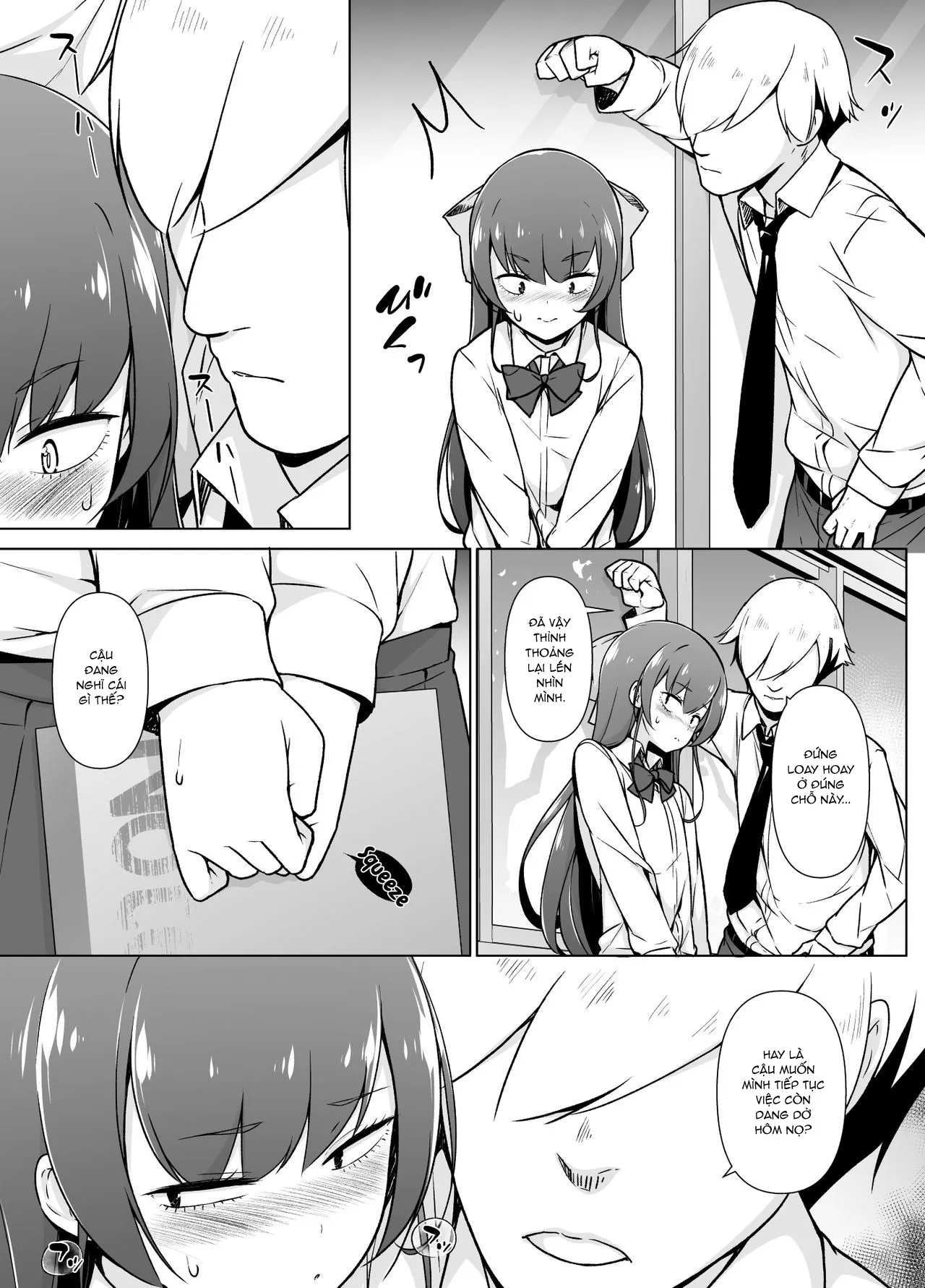 HentaiVN.net - Ảnh 19 - Nàng trap im lặng và kín tiếng [Kamokude Mukuchi na Josoukko] - Part1