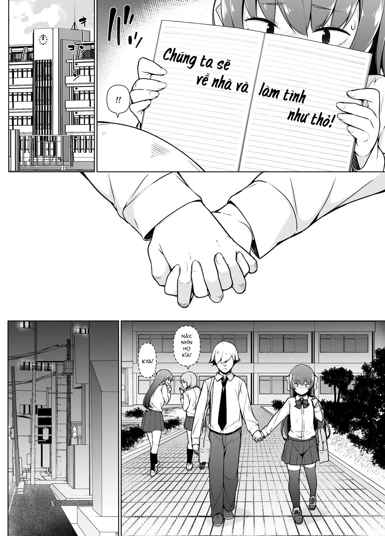 HentaiVN.net - Ảnh 28 - Nàng trap im lặng và kín tiếng [Kamokude Mukuchi na Josoukko] - Part1