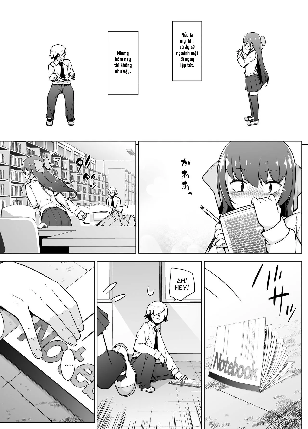 HentaiVN.net - Ảnh 9 - Nàng trap im lặng và kín tiếng [Kamokude Mukuchi na Josoukko] - Part1