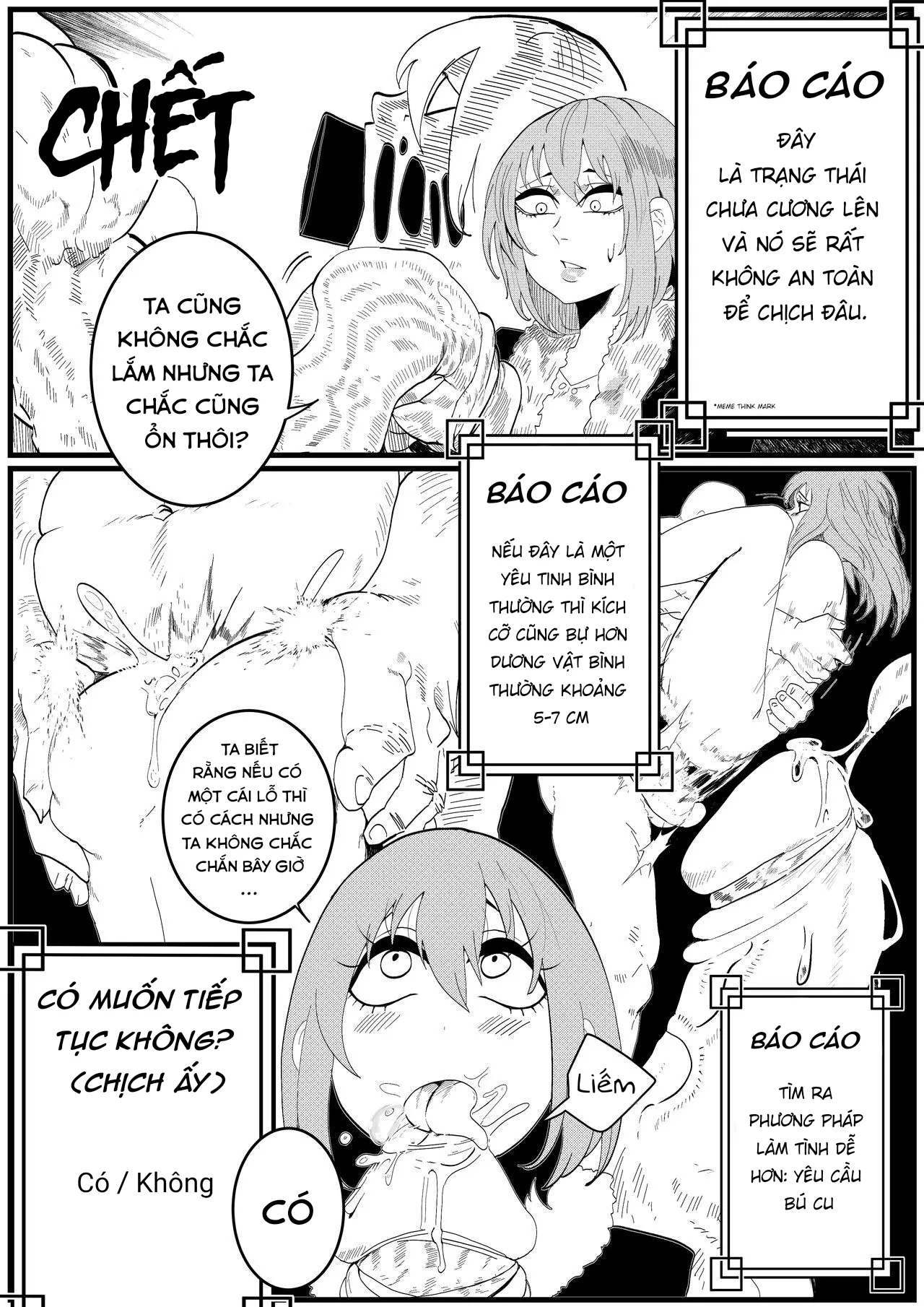 HentaiVN.net - Ảnh 10 - Ngày mà tôi được đầu thai thành phò slime [That Time I Got Reincarnated as a Bitchy Slime] - Oneshot (Không màu)