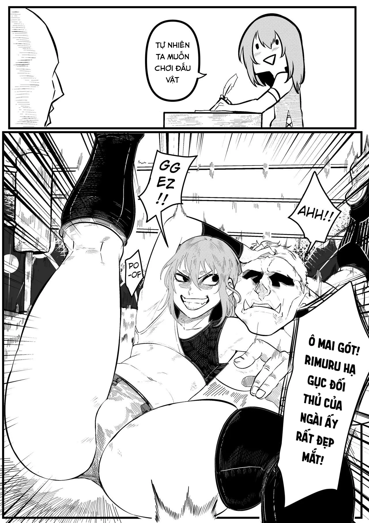 HentaiVN.net - Ảnh 17 - Ngày mà tôi được đầu thai thành phò slime [That Time I Got Reincarnated as a Bitchy Slime] - Oneshot (Không màu)