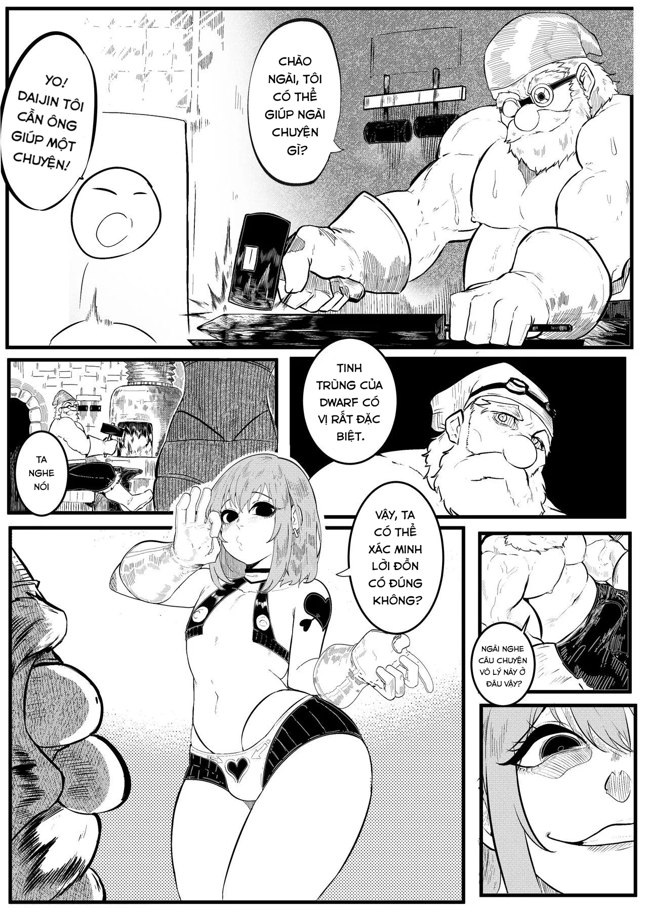 HentaiVN.net - Ảnh 19 - Ngày mà tôi được đầu thai thành phò slime [That Time I Got Reincarnated as a Bitchy Slime] - Oneshot (Không màu)