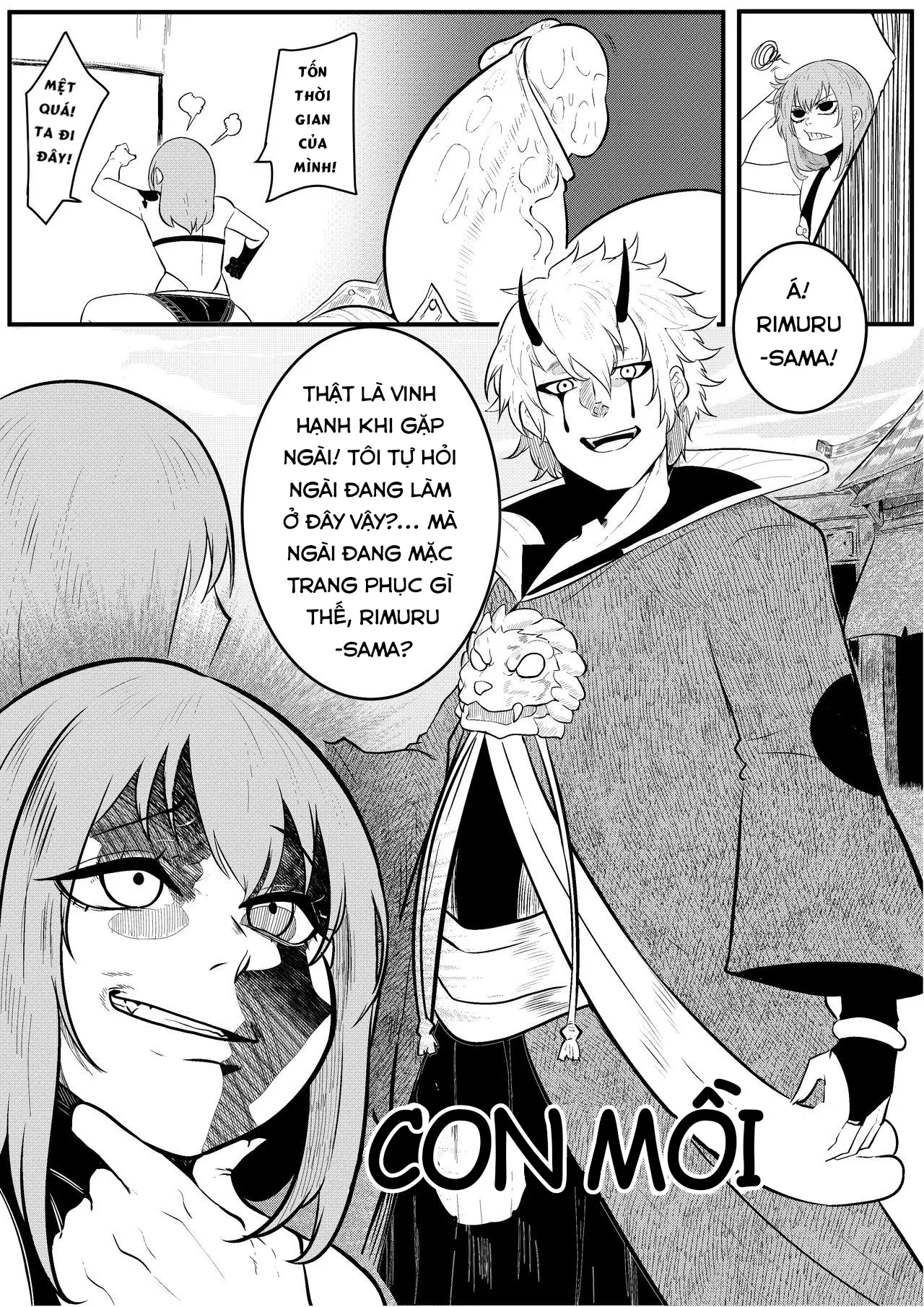 HentaiVN.net - Ảnh 22 - Ngày mà tôi được đầu thai thành phò slime [That Time I Got Reincarnated as a Bitchy Slime] - Oneshot (Không màu)