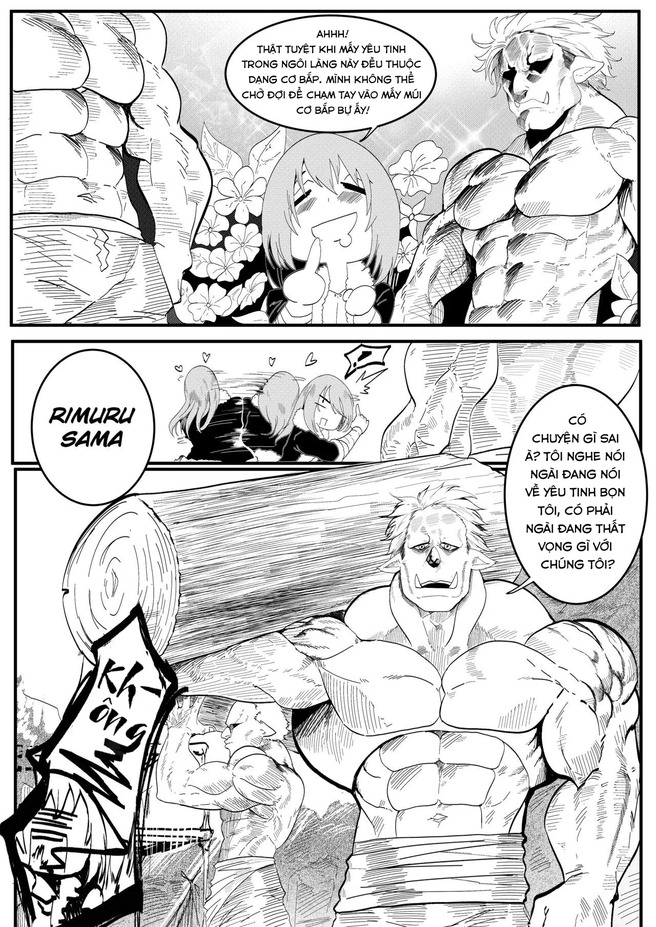 HentaiVN.net - Ảnh 5 - Ngày mà tôi được đầu thai thành phò slime [That Time I Got Reincarnated as a Bitchy Slime] - Oneshot (Không màu)
