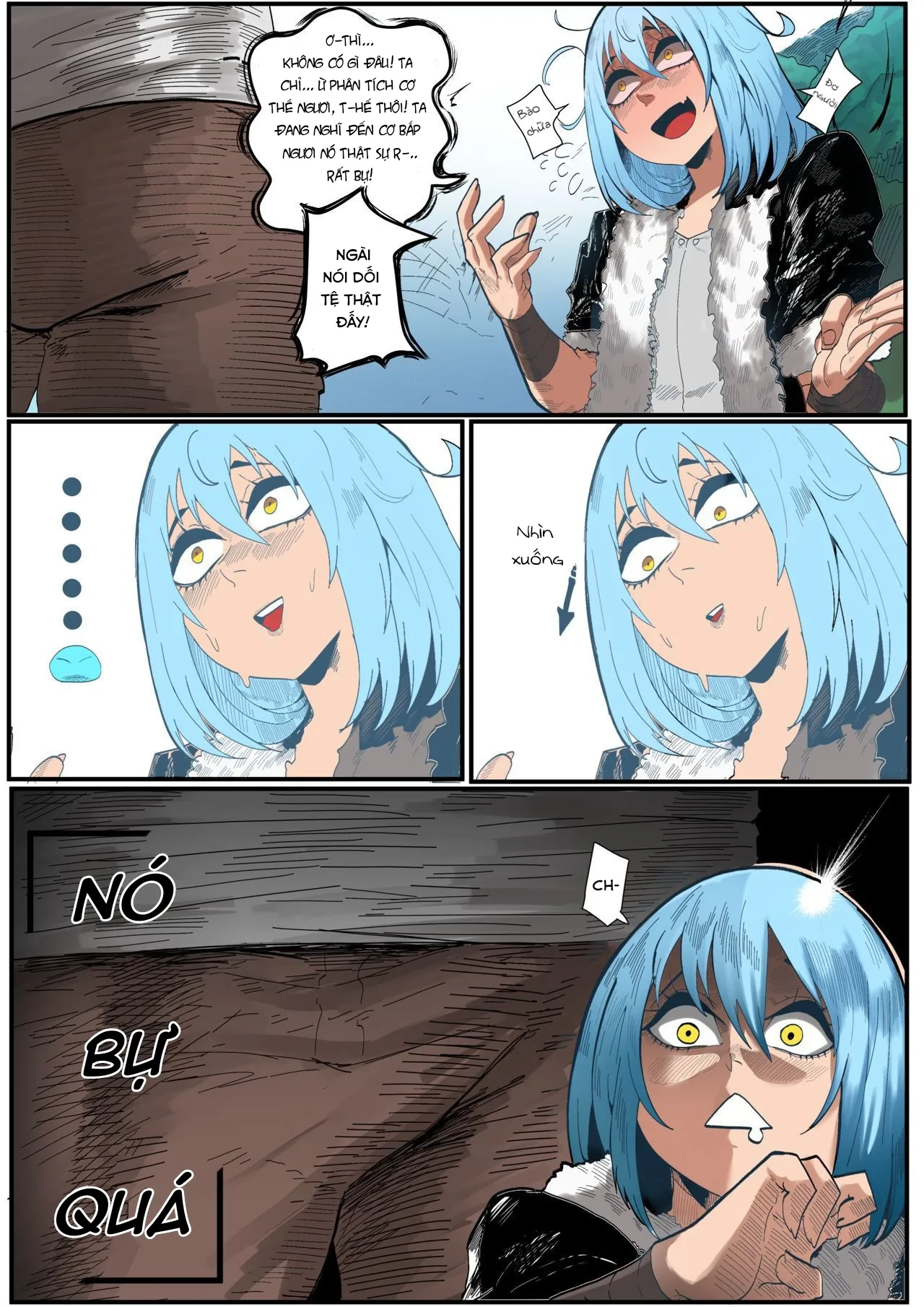 HentaiVN.net - Ảnh 6 - Ngày mà tôi được đầu thai thành phò slime [That Time I Got Reincarnated as a Bitchy Slime] - Oneshot ( có màu )