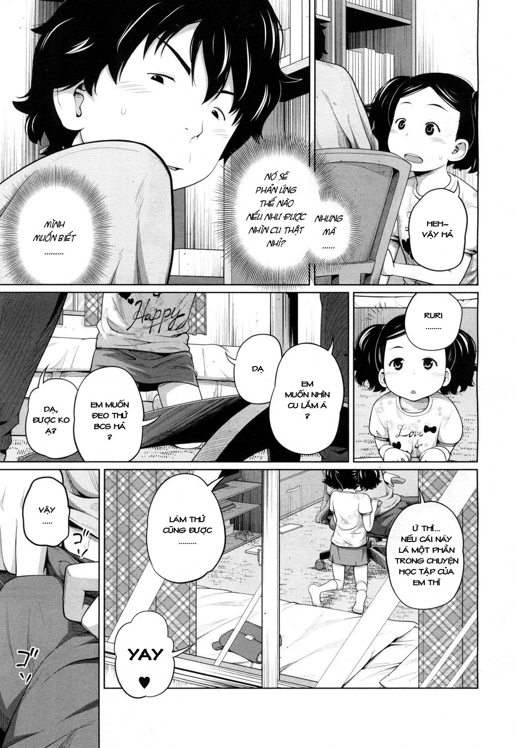 HentaiVN.net - Ảnh 7 - Giáo dục giới tính [Hoken no Ojikan] - Oneshot