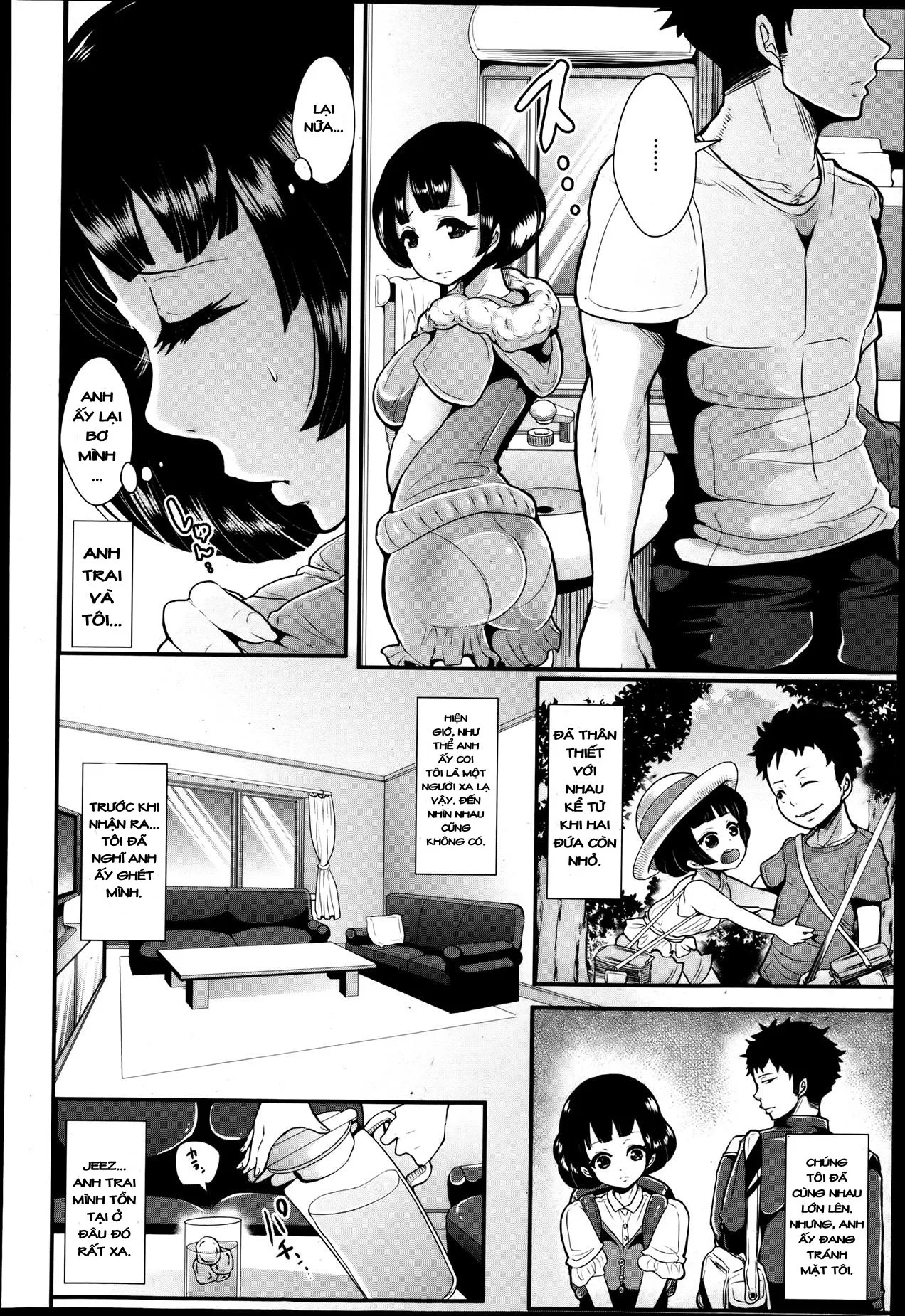 HentaiVN.net - Ảnh 4 - Ani to Imouto [兄ト妹] - Oneshot