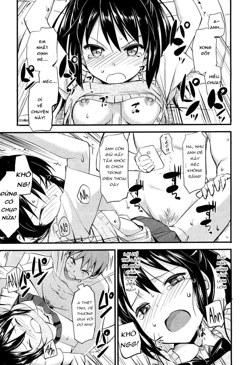 HentaiVN.net - Ảnh 9 - Imouto-sama no Tenohira de [In the Palm of My Little Sister; Nhảy Múa Trong Lòng Bàn Tay Của Em Gái-sama] - Oneshot