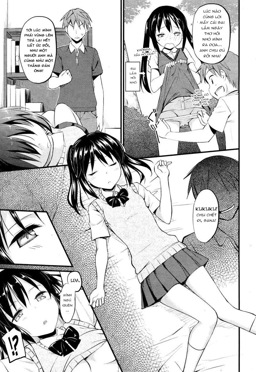 HentaiVN.net - Ảnh 4 - Imouto-sama no Tenohira de [In the Palm of My Little Sister; Nhảy Múa Trong Lòng Bàn Tay Của Em Gái-sama] - Oneshot