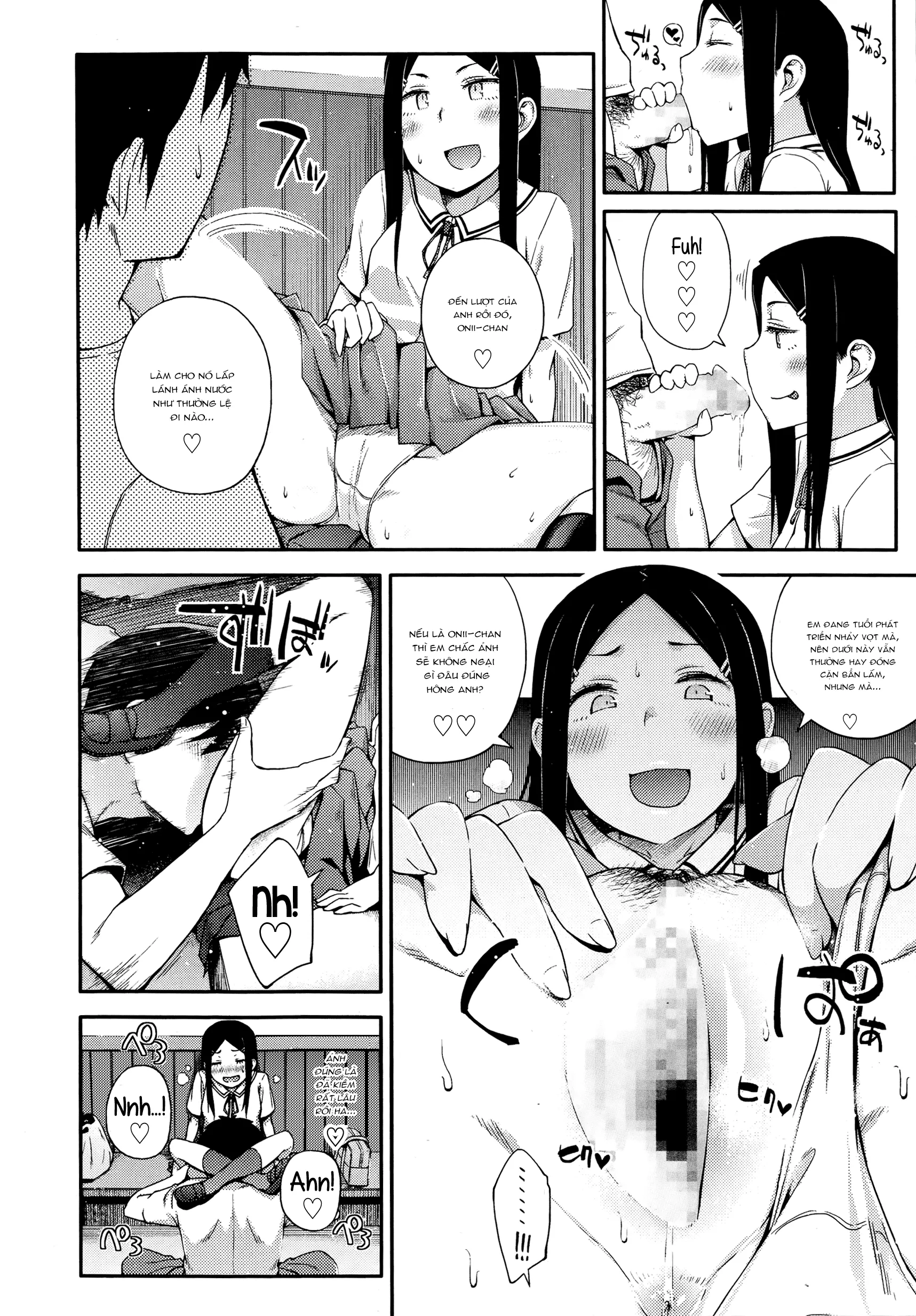 HentaiVN.net - Ảnh 10 - Sou yo Imouto de Renshuu Shinasai yo!! [C'mon, Little Sister, Let Me Practice With You!!; Thôi nào! Hãy Để Anh Luyện Tập Với Em Đi!!] - Oneshot