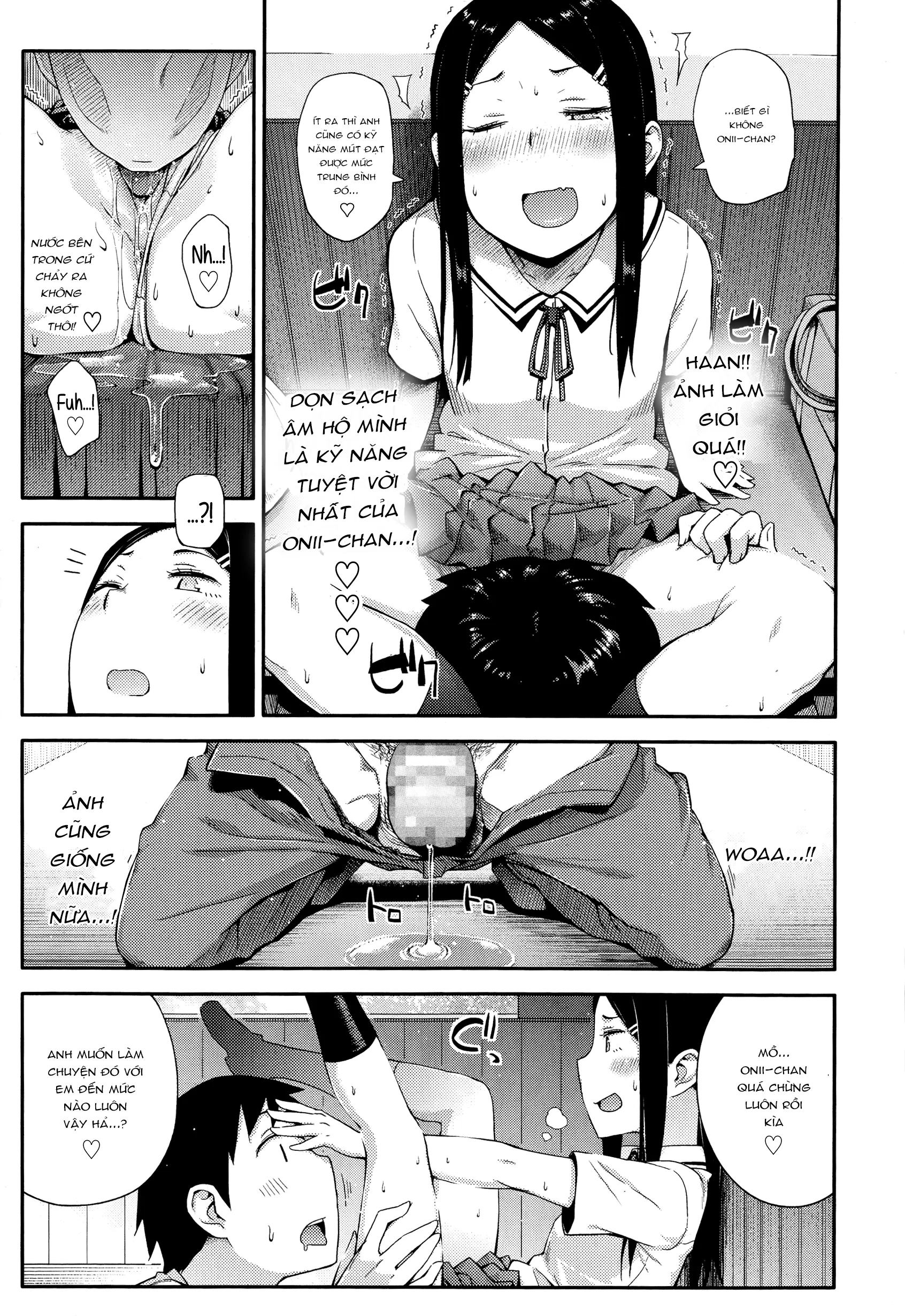 HentaiVN.net - Ảnh 11 - Sou yo Imouto de Renshuu Shinasai yo!! [C'mon, Little Sister, Let Me Practice With You!!; Thôi nào! Hãy Để Anh Luyện Tập Với Em Đi!!] - Oneshot