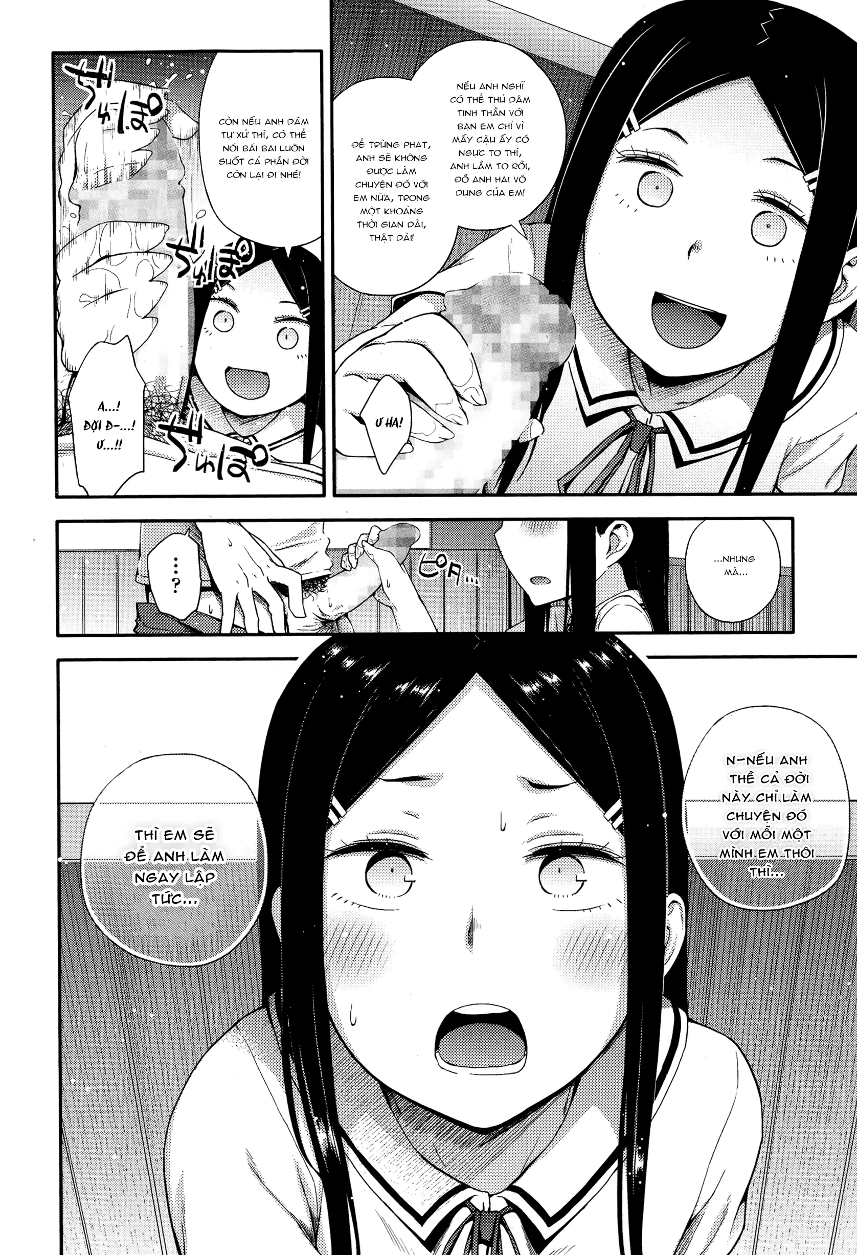HentaiVN.net - Ảnh 8 - Sou yo Imouto de Renshuu Shinasai yo!! [C'mon, Little Sister, Let Me Practice With You!!; Thôi nào! Hãy Để Anh Luyện Tập Với Em Đi!!] - Oneshot