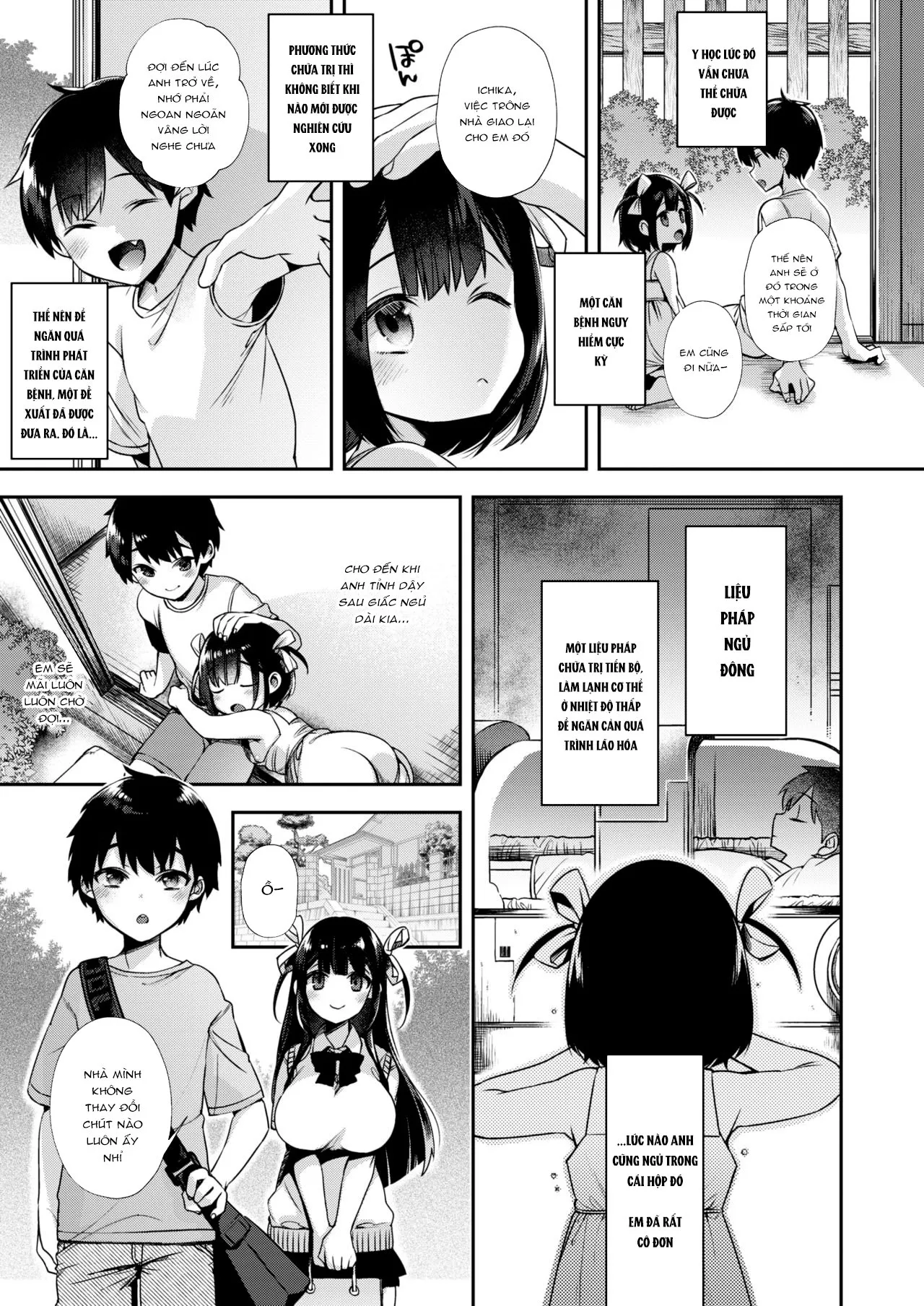 HentaiVN.net - Ảnh 3 - Okkikunaru made Orusuban [Trông Nhà Đến Khi Lớn] - Oneshot