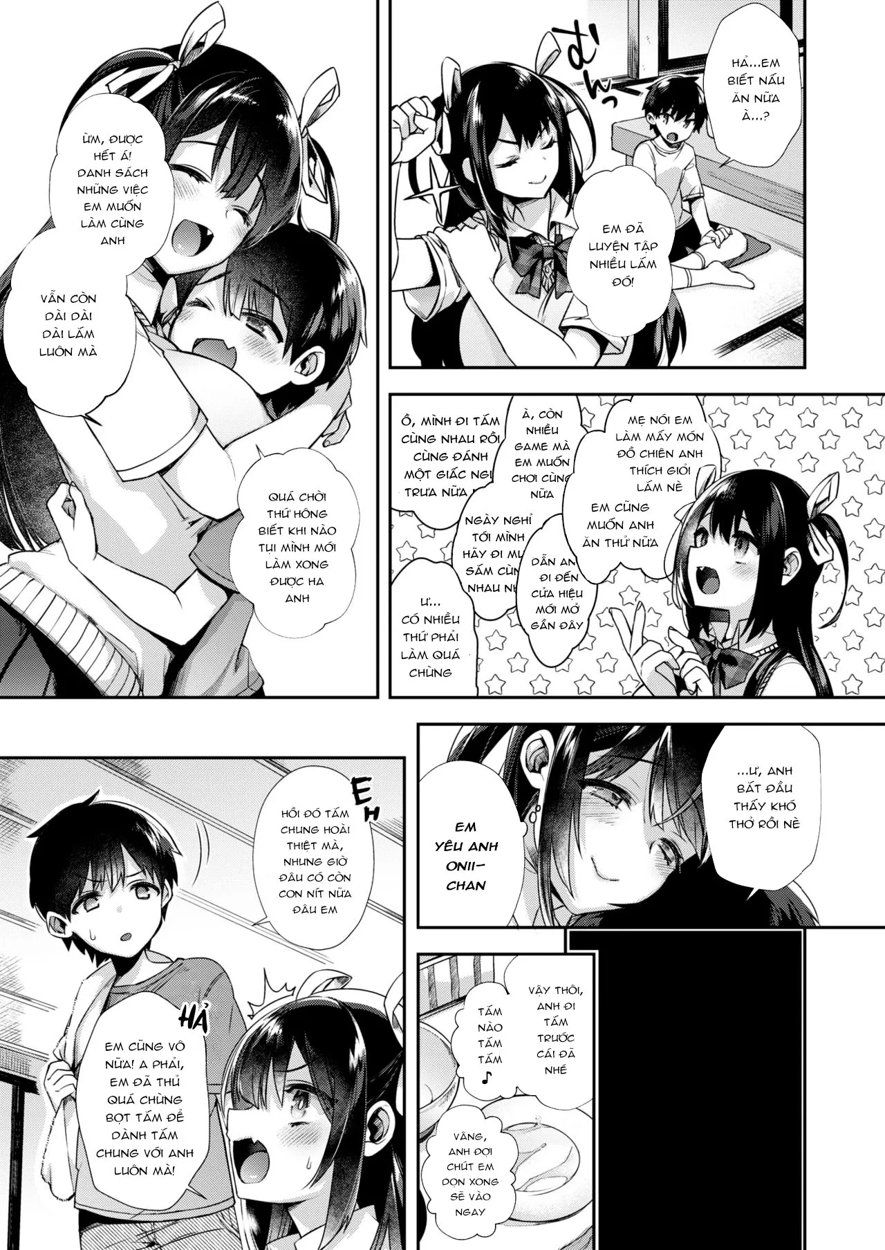HentaiVN.net - Ảnh 5 - Okkikunaru made Orusuban [Trông Nhà Đến Khi Lớn] - Oneshot