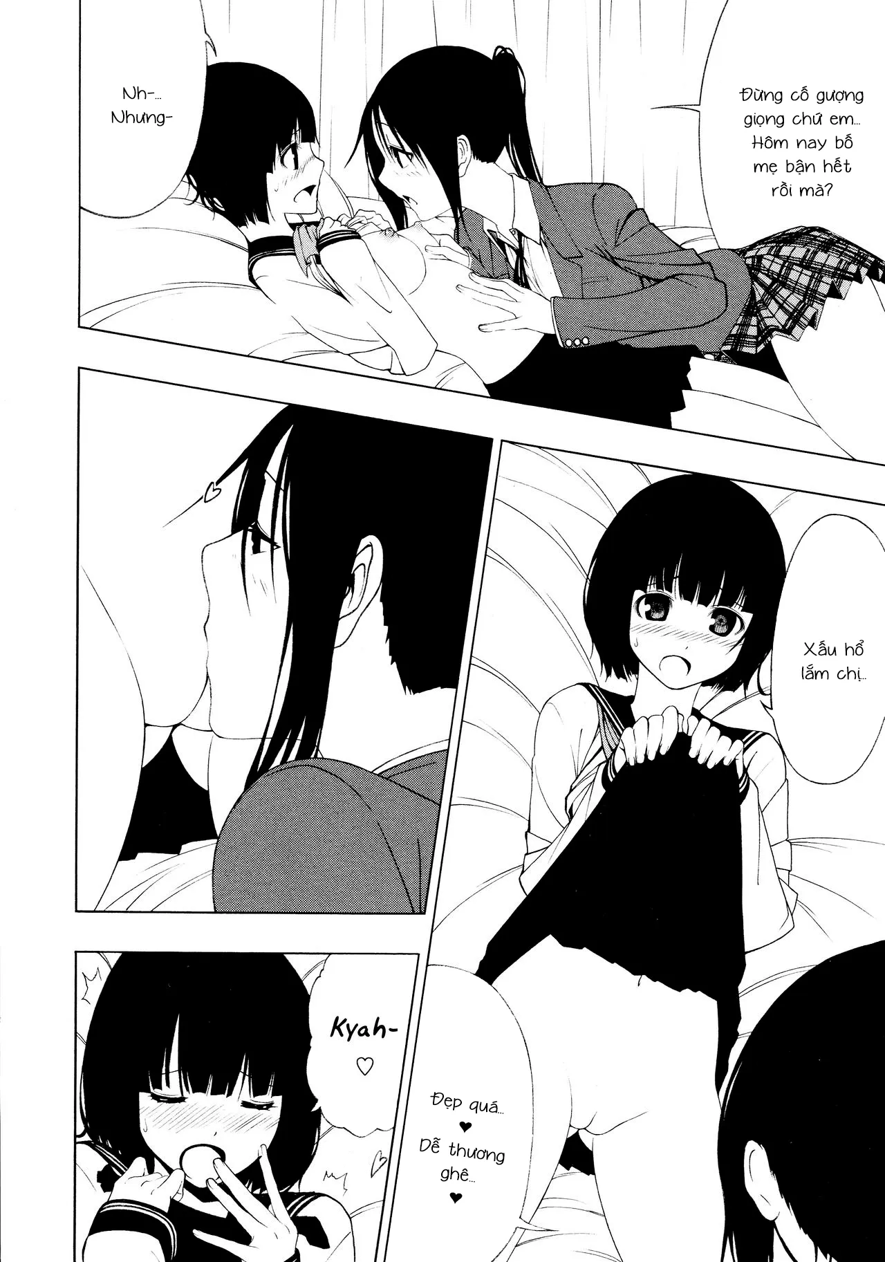 HentaiVN.net - Ảnh 16 - Shimai [Sister; Chị Em; Tỷ Muội] - Oneshot