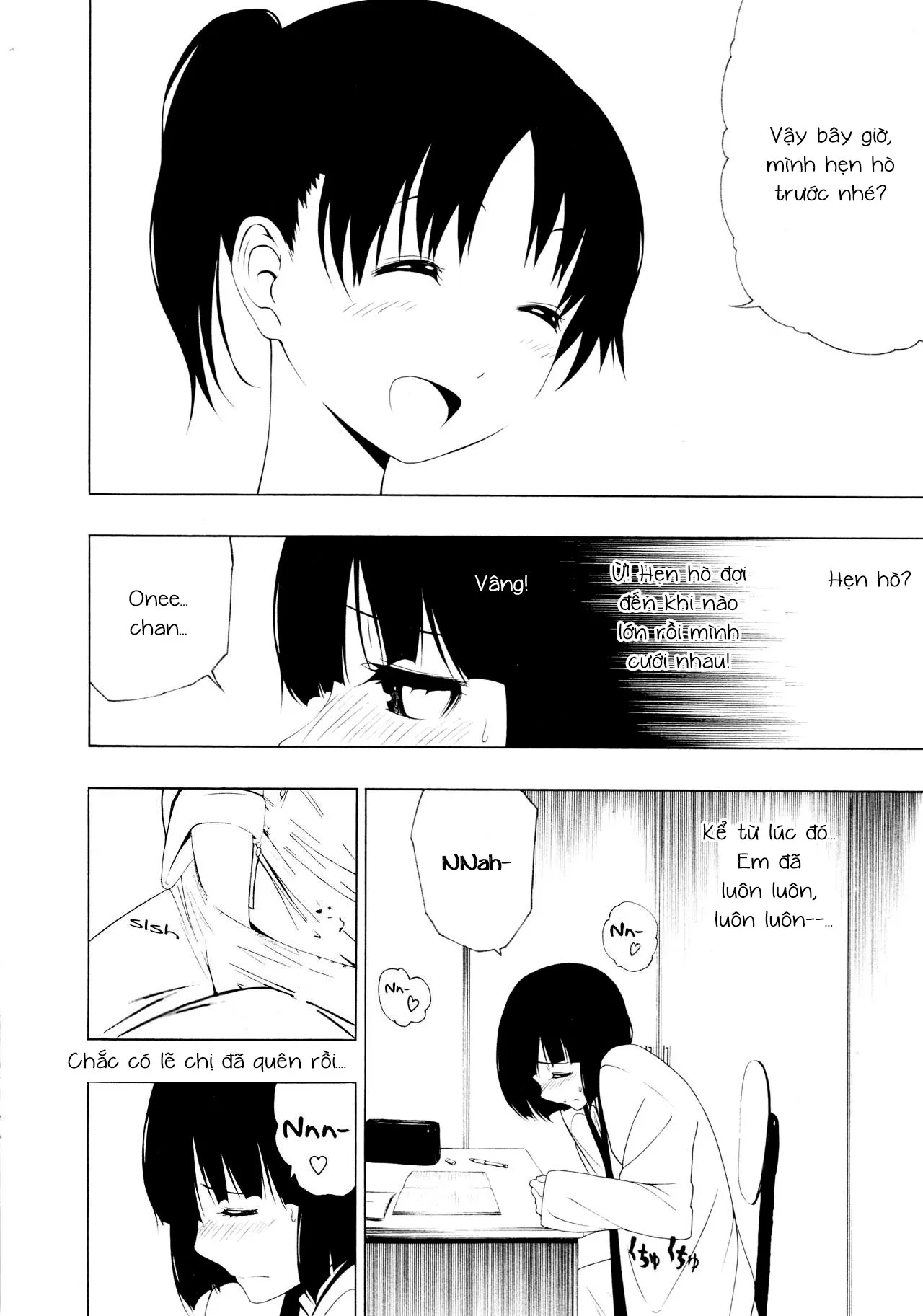 HentaiVN.net - Ảnh 6 - Shimai [Sister; Chị Em; Tỷ Muội] - Oneshot