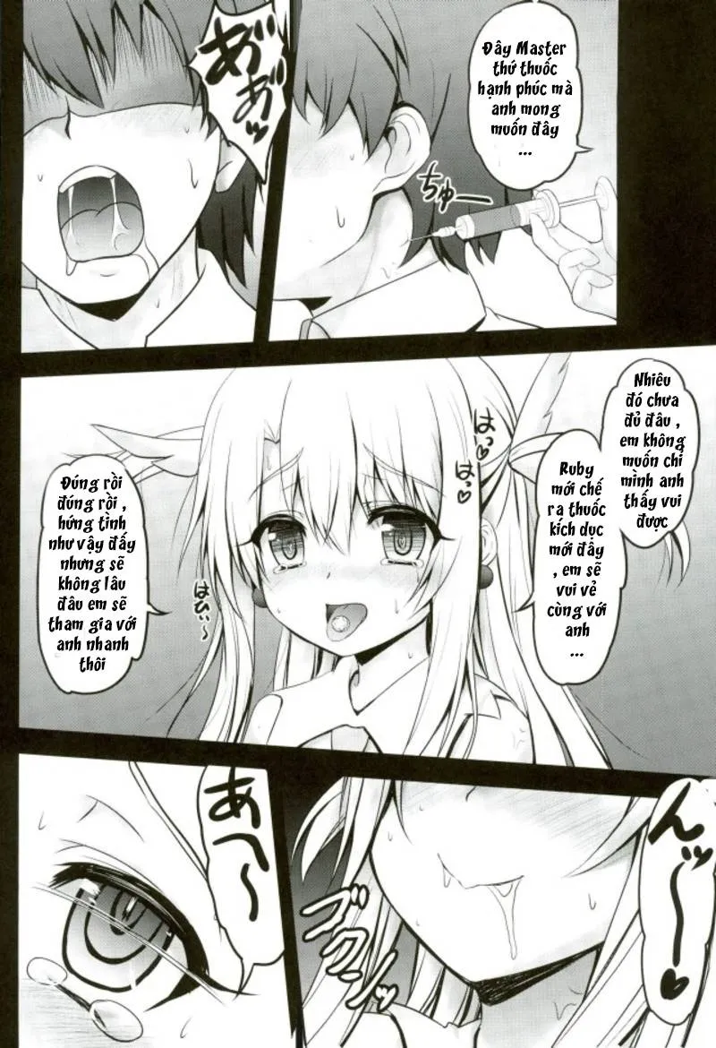 HentaiVN.net - Ảnh 11 - Illya-chan collection (Fate/Grand Order) [Tuyển tập Illya-chan chọn lọc (Fate/Grand Order)] - Master-san to Onii-chan Illya to Ecchi Shiyo (Shaian) Chap 2