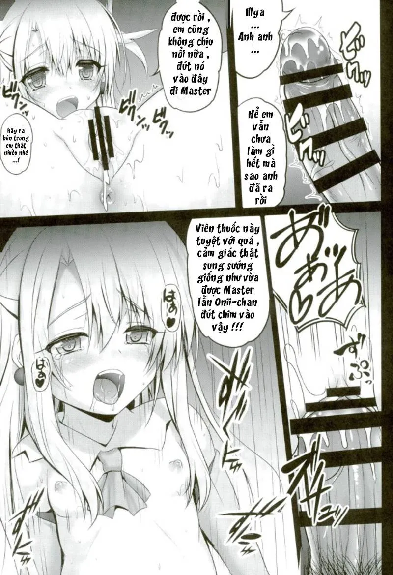 HentaiVN.net - Ảnh 12 - Illya-chan collection (Fate/Grand Order) [Tuyển tập Illya-chan chọn lọc (Fate/Grand Order)] - Master-san to Onii-chan Illya to Ecchi Shiyo (Shaian) Chap 2