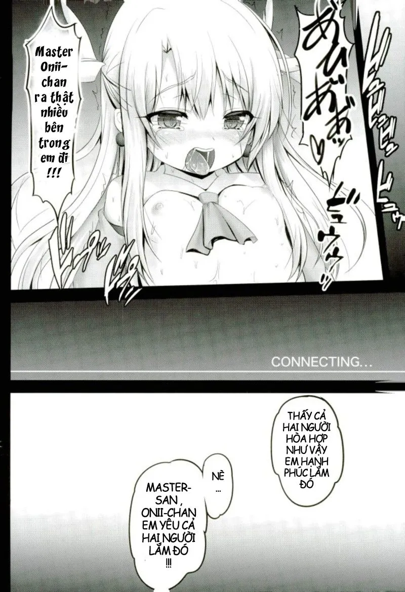 HentaiVN.net - Ảnh 15 - Illya-chan collection (Fate/Grand Order) [Tuyển tập Illya-chan chọn lọc (Fate/Grand Order)] - Master-san to Onii-chan Illya to Ecchi Shiyo (Shaian) Chap 2
