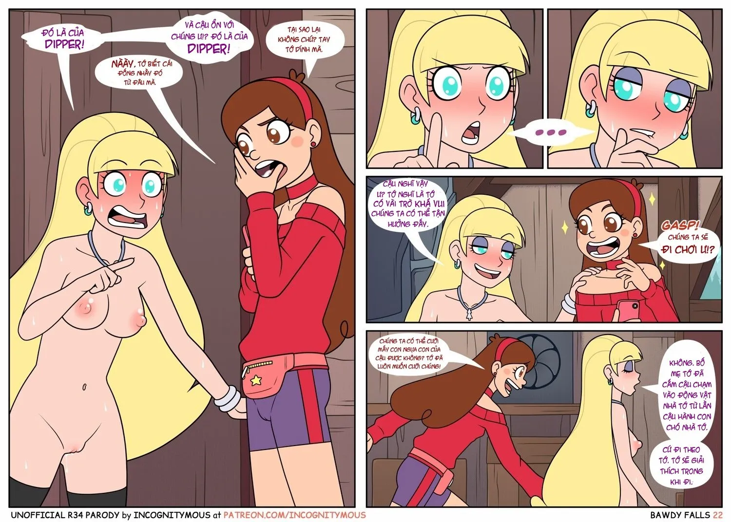 HentaiVN.net - Ảnh 23 - Bawdy Falls (Gravity Falls) - Chap 1