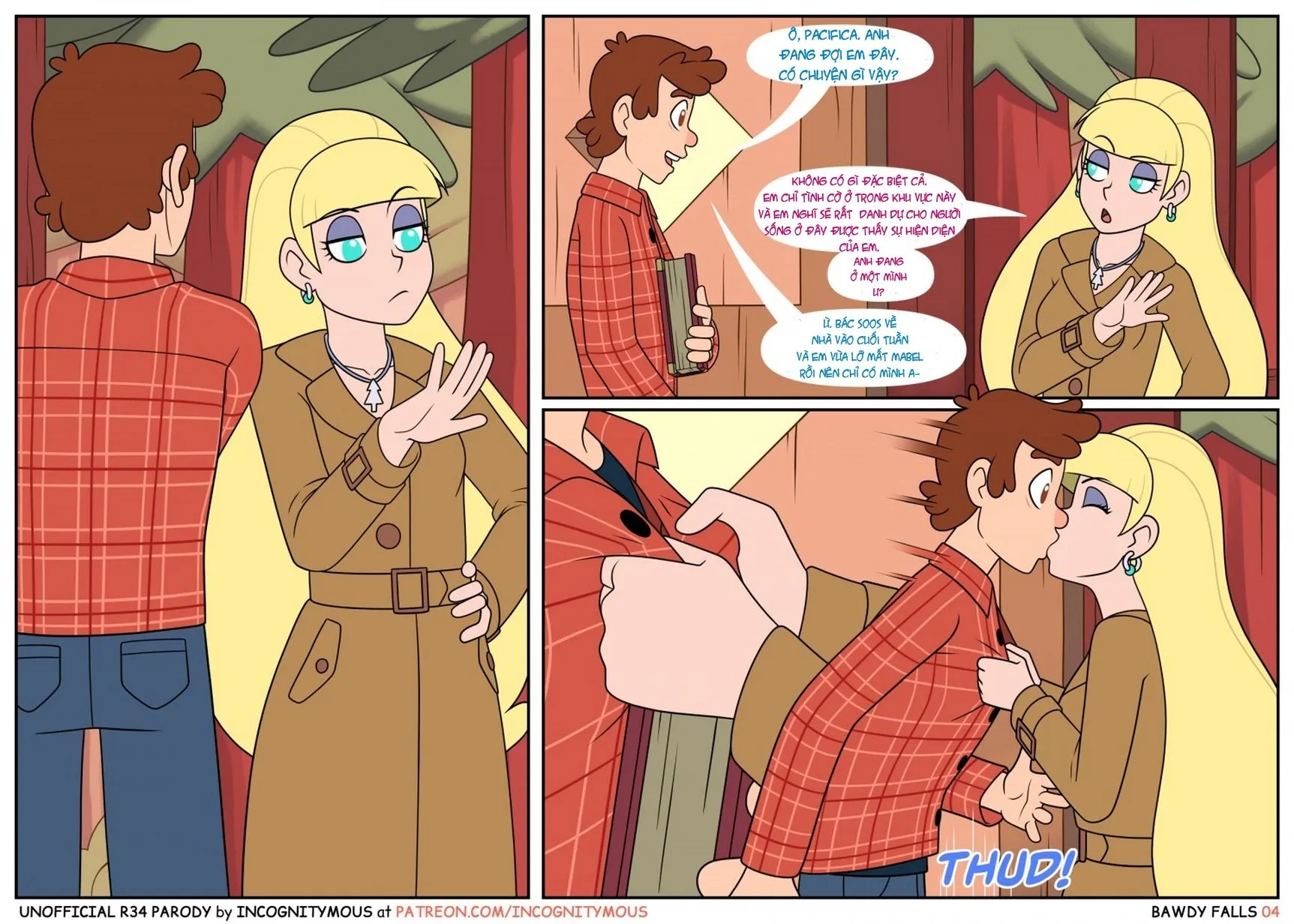 HentaiVN.net - Ảnh 5 - Bawdy Falls (Gravity Falls) - Chap 1