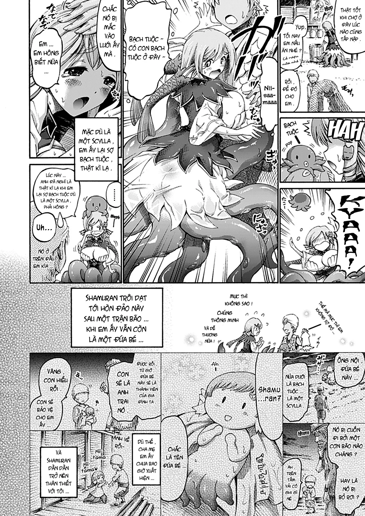 HentaiVN.net - Ảnh 7 - Em gái tôi là Scylla [My Little Sister Is A Scylla] - Oneshot