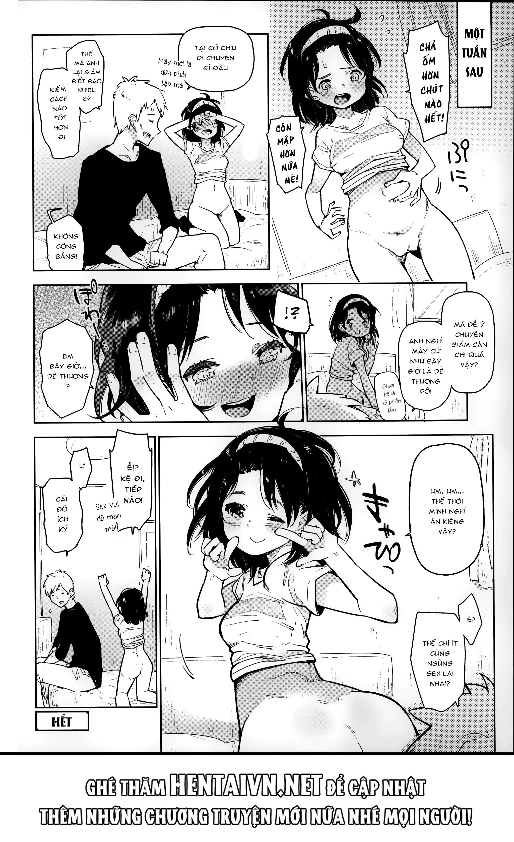 HentaiVN.net - Ảnh 20 - Wagamama Diet [Selfish Diet; Ăn Kiêng Ích Kỷ] - Oneshot