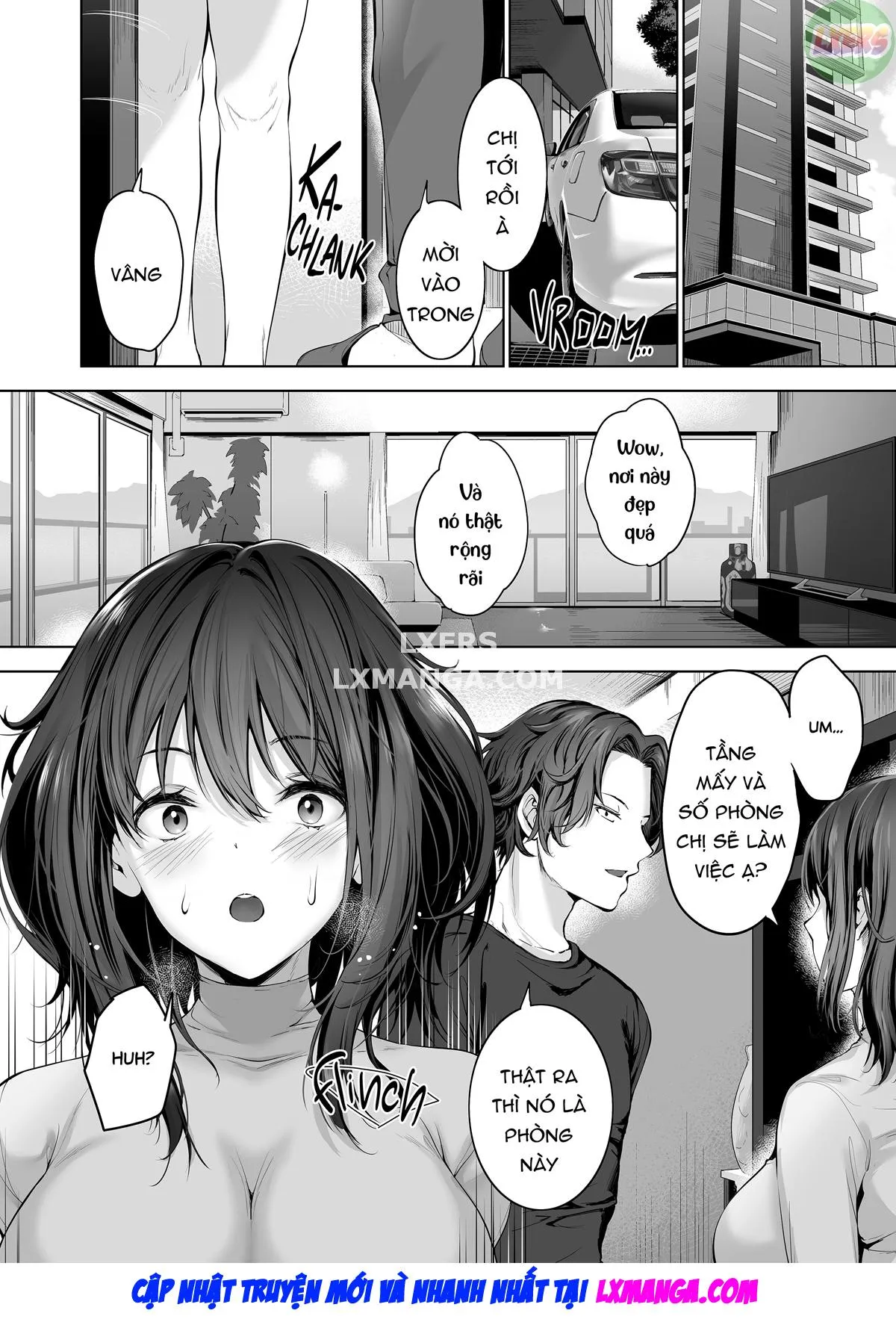 HentaiVN.net - Ảnh 8 - Gitei no Kaseifu o Suru Hitozuma Otto no Shiranai Aida ni Netorarete yuku Hibi - Oneshot