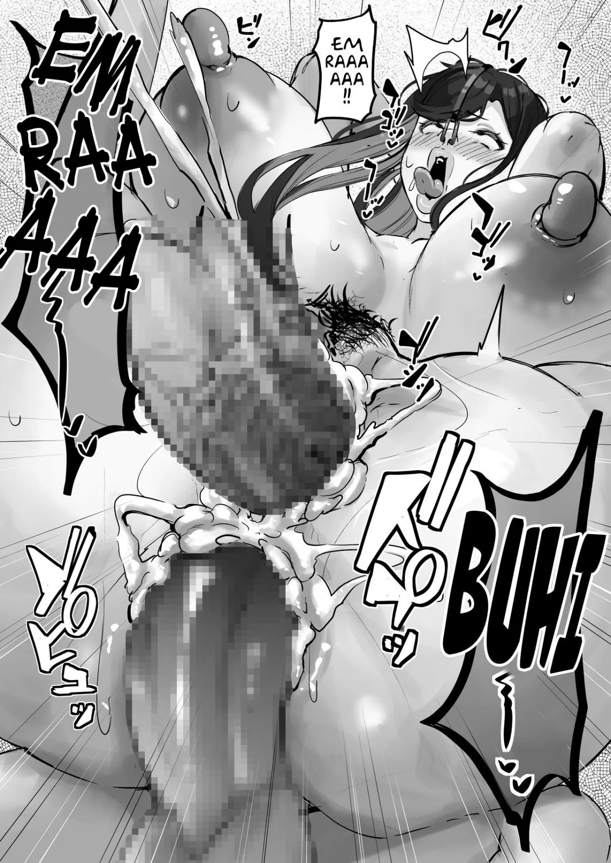 HentaiVN.net - Ảnh 52 - Vợ tôi làm cái bồn chứa tinh cho thằng ranh con dâm tặc [Tare Deka Chounyuu no Hitozuma wa Chibi Erogaki no Nikubenki, My Big Titted Sagging Wife Is The Meat Toilet Of A Pipsqueak Pervert Brat] - Oneshot
