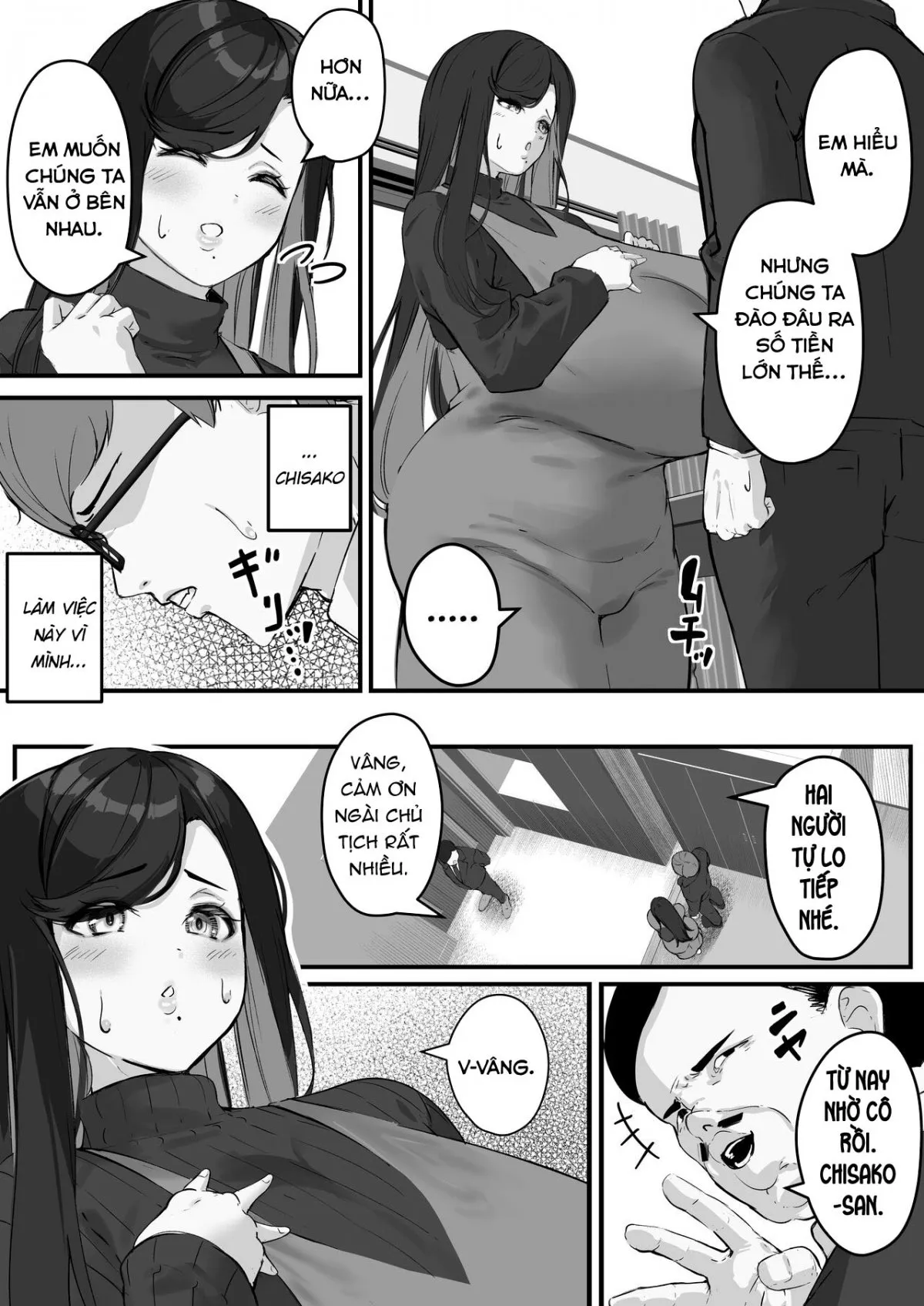 HentaiVN.net - Ảnh 9 - Vợ tôi làm cái bồn chứa tinh cho thằng ranh con dâm tặc [Tare Deka Chounyuu no Hitozuma wa Chibi Erogaki no Nikubenki, My Big Titted Sagging Wife Is The Meat Toilet Of A Pipsqueak Pervert Brat] - Oneshot