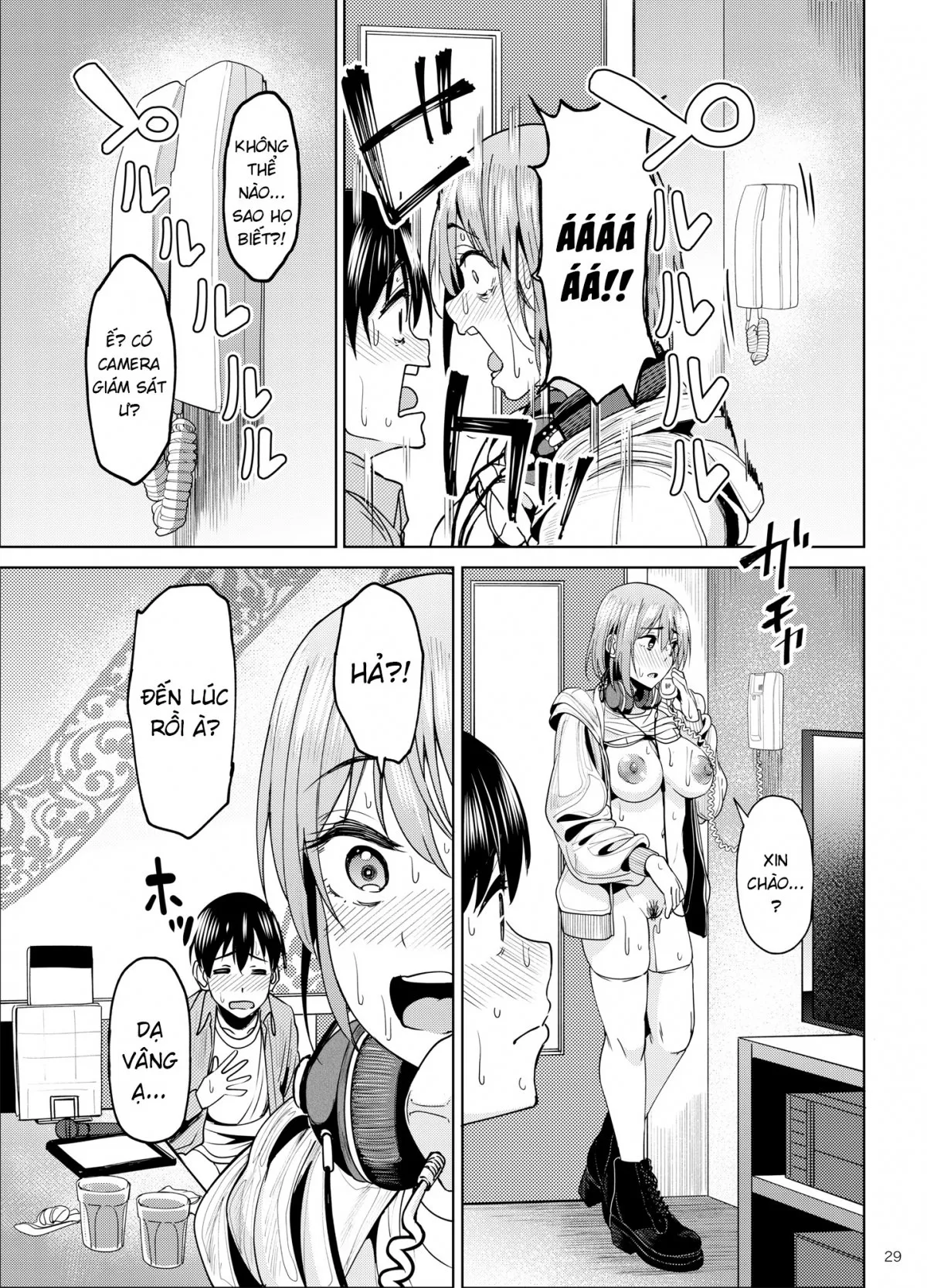 HentaiVN.net - Ảnh 30 - Speedrun bị ban 2: quán karaoke [Mankitsu-chu 2 Karaoke Hen] - Oneshot