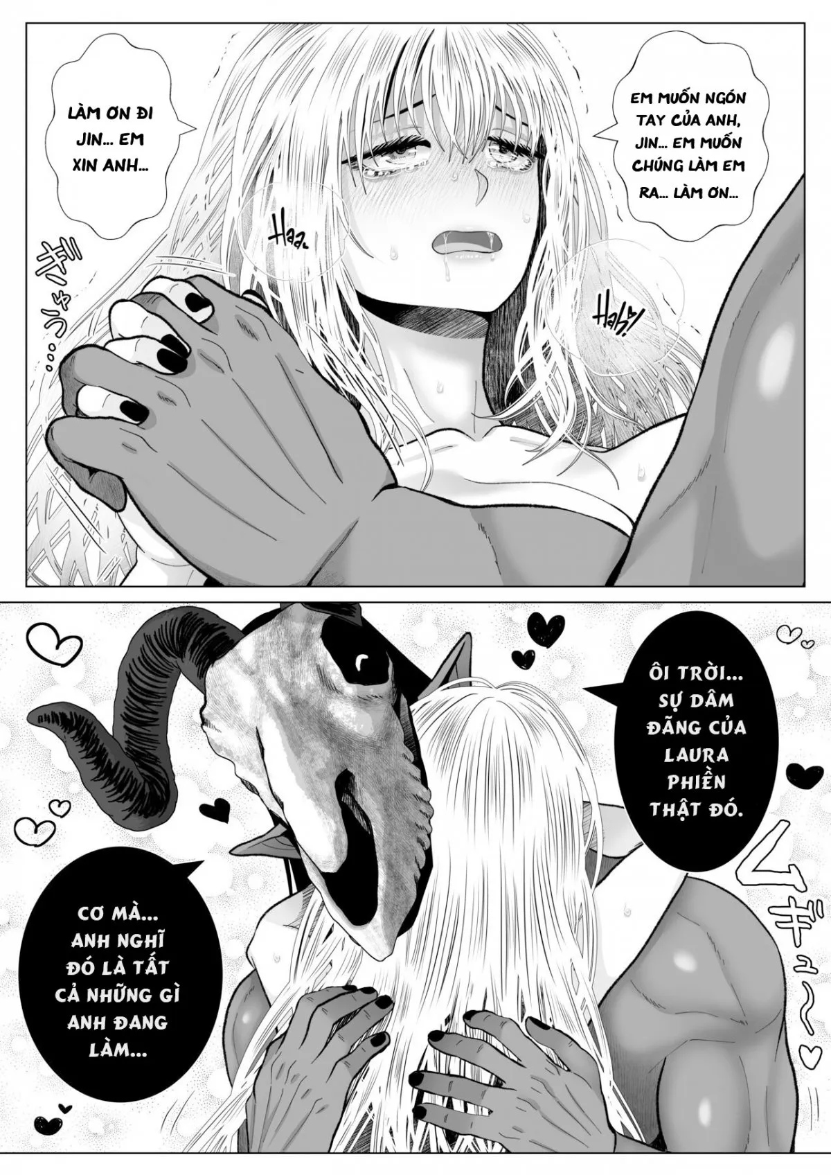 HentaiVN.net - Ảnh 13 - Cuộc sống hàng ngày của cặp phù thủy. [Majo Fuufu no Ichinichi; The Daily Life of an Occult Couple] - Oneshot