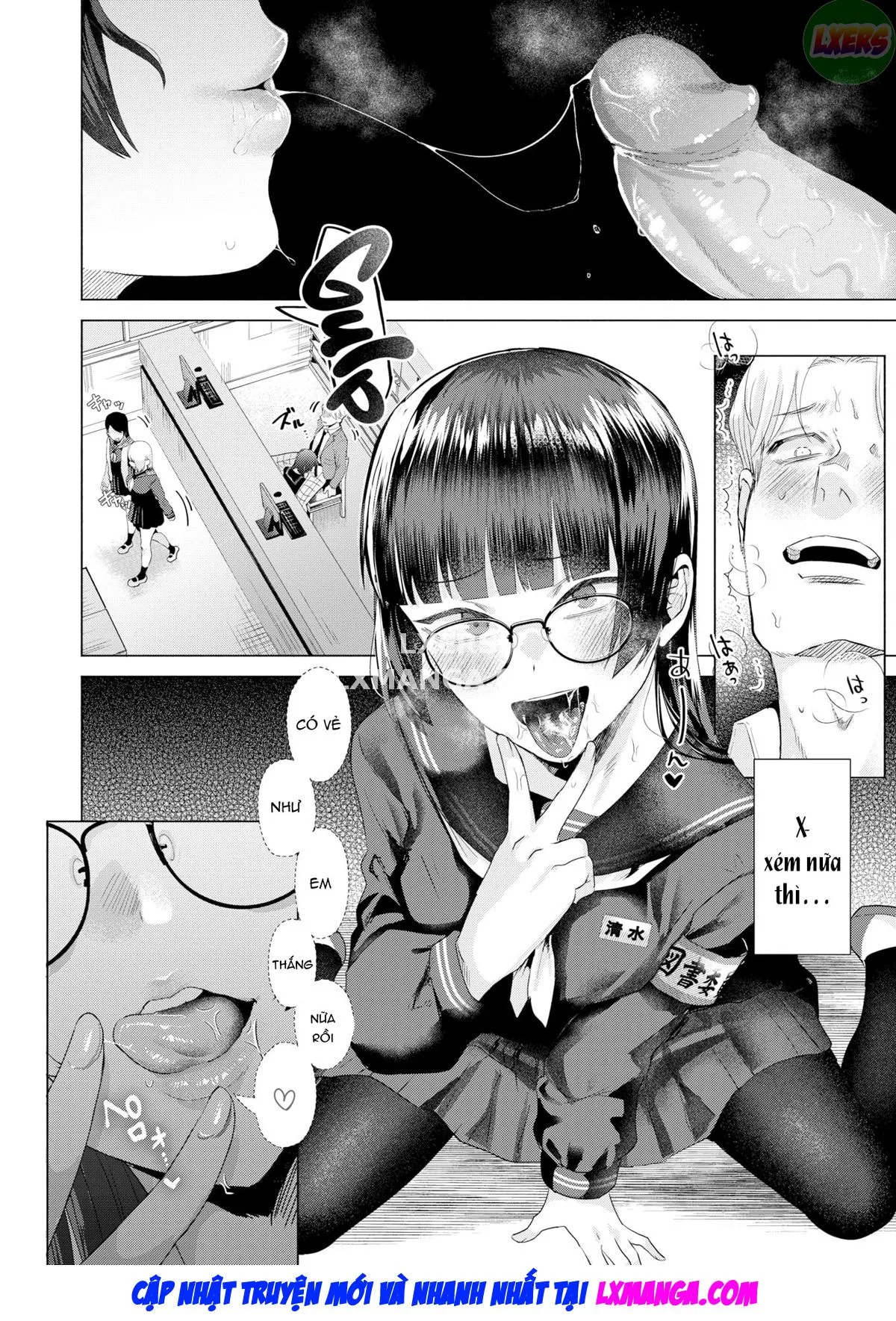 HentaiVN.net - Ảnh 15 - Toshoshitsu no Shimi - Oneshot
