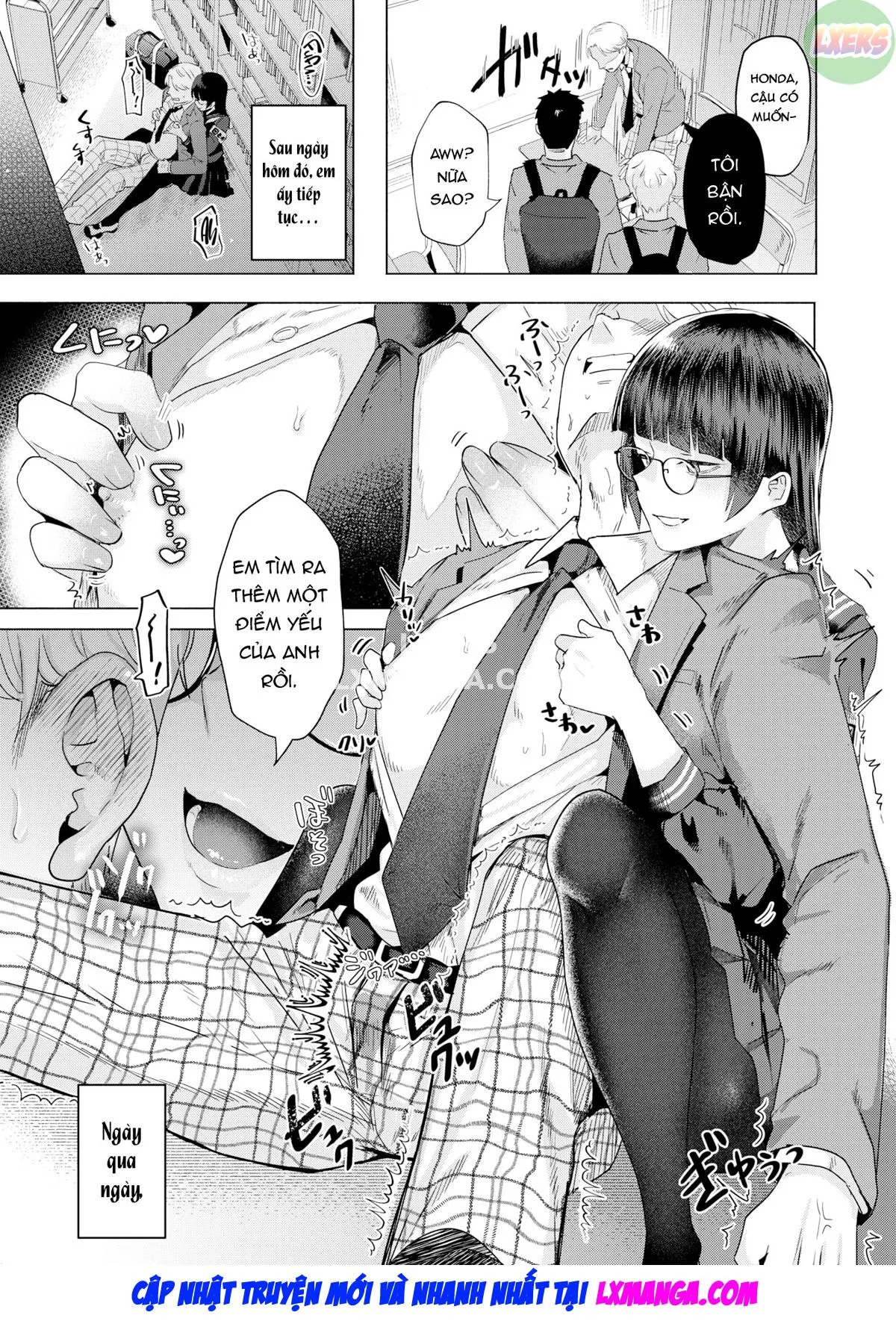 HentaiVN.net - Ảnh 16 - Toshoshitsu no Shimi - Oneshot