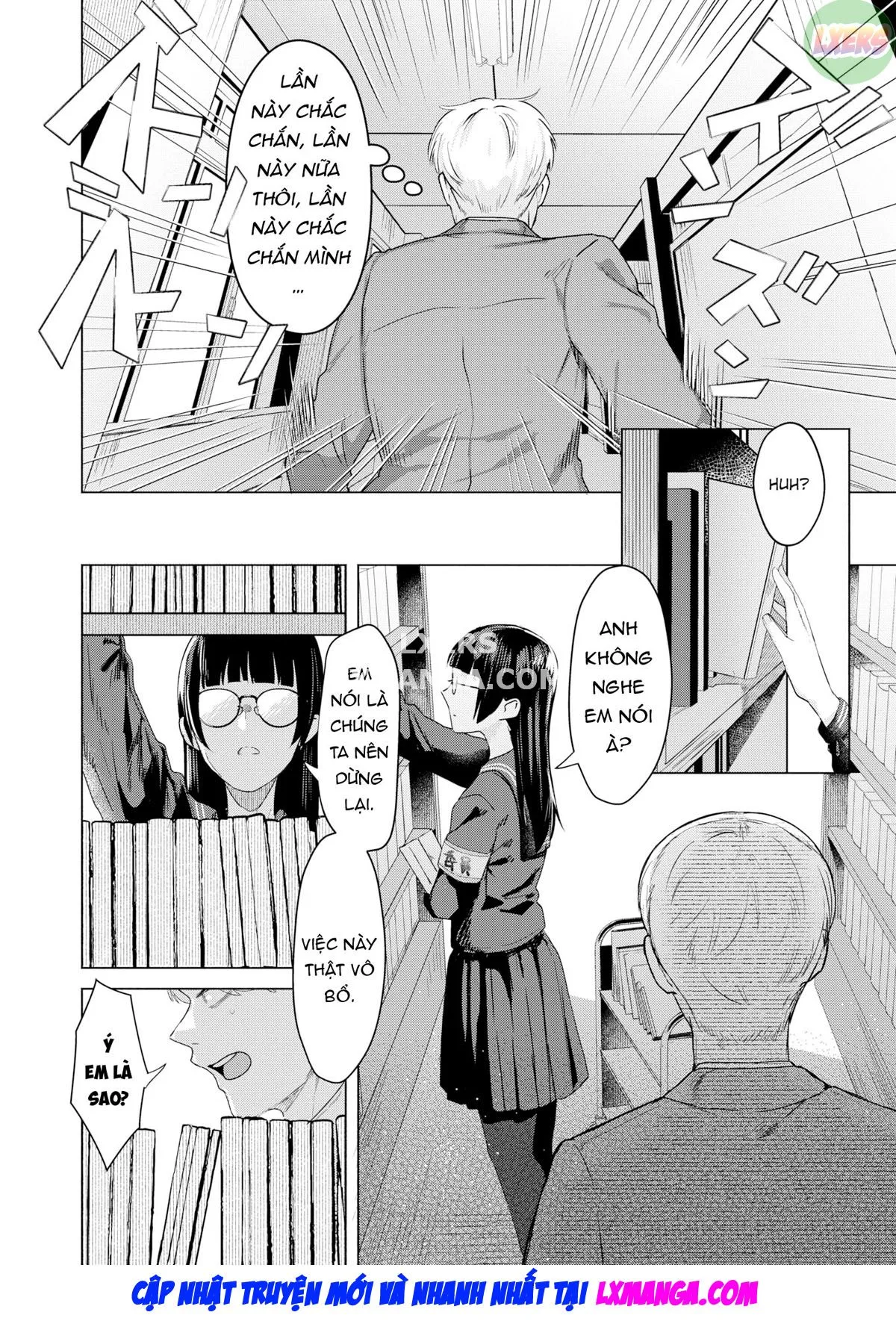 HentaiVN.net - Ảnh 19 - Toshoshitsu no Shimi - Oneshot