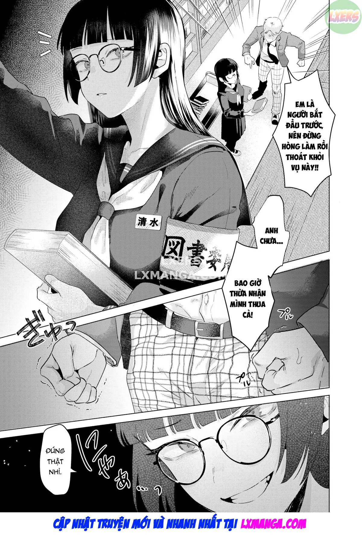 HentaiVN.net - Ảnh 20 - Toshoshitsu no Shimi - Oneshot