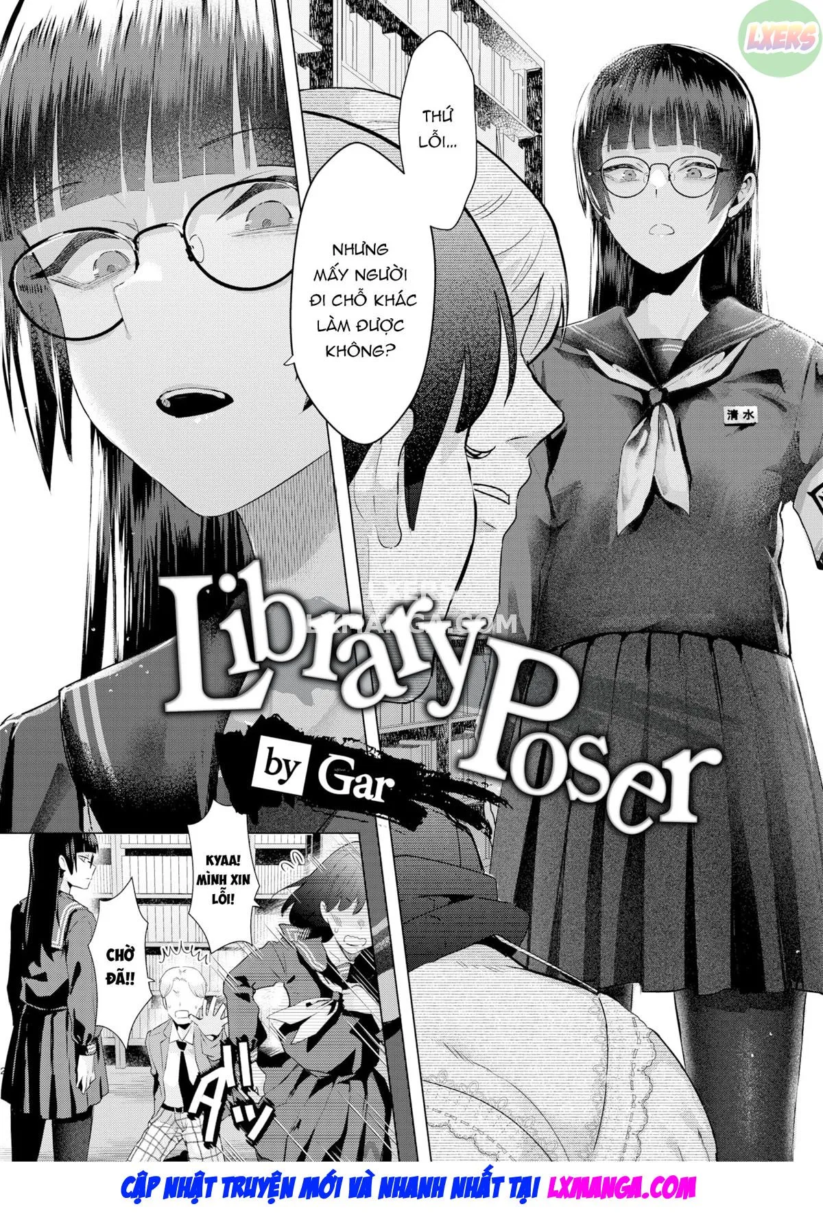 HentaiVN.net - Ảnh 3 - Toshoshitsu no Shimi - Oneshot