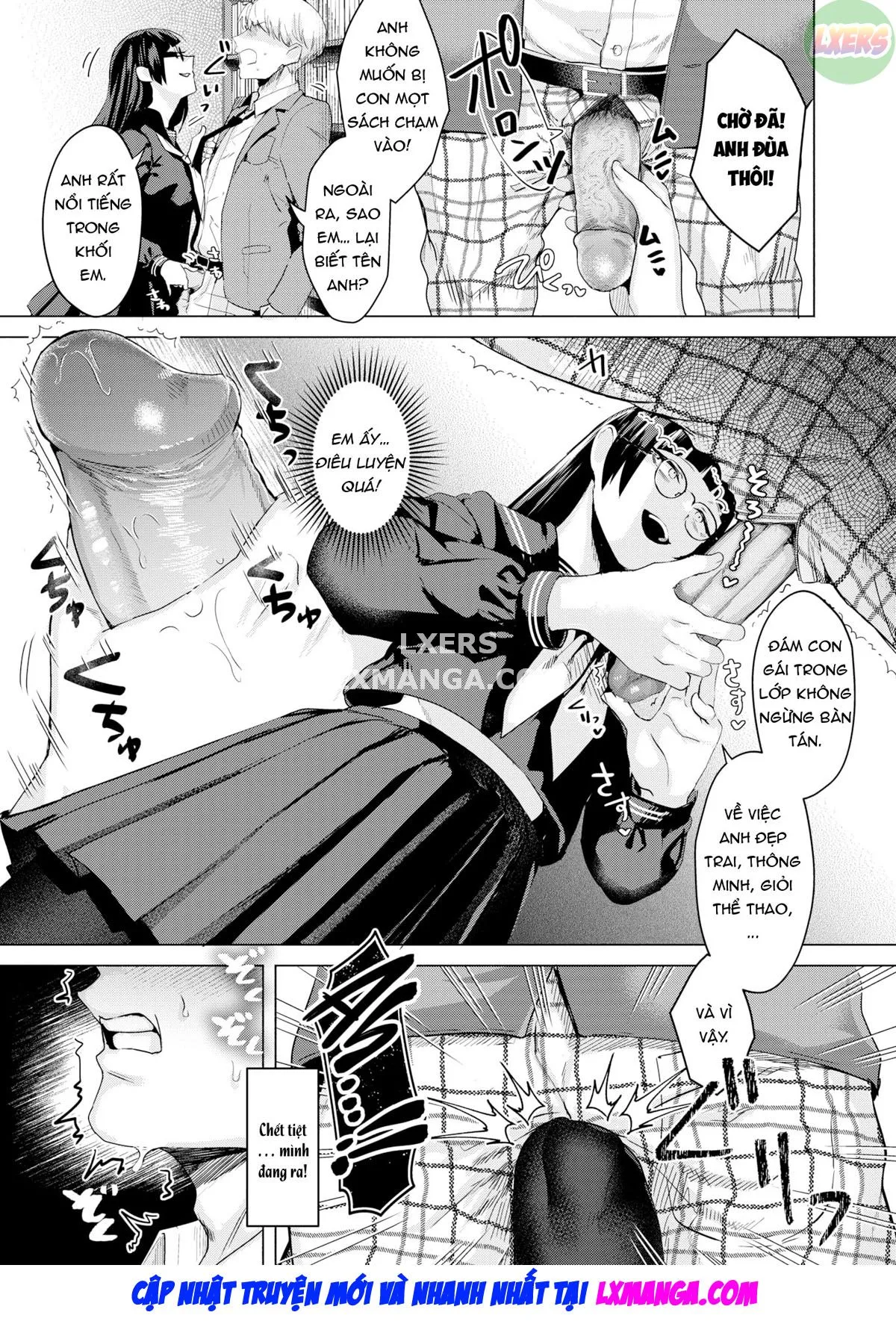 HentaiVN.net - Ảnh 6 - Toshoshitsu no Shimi - Oneshot