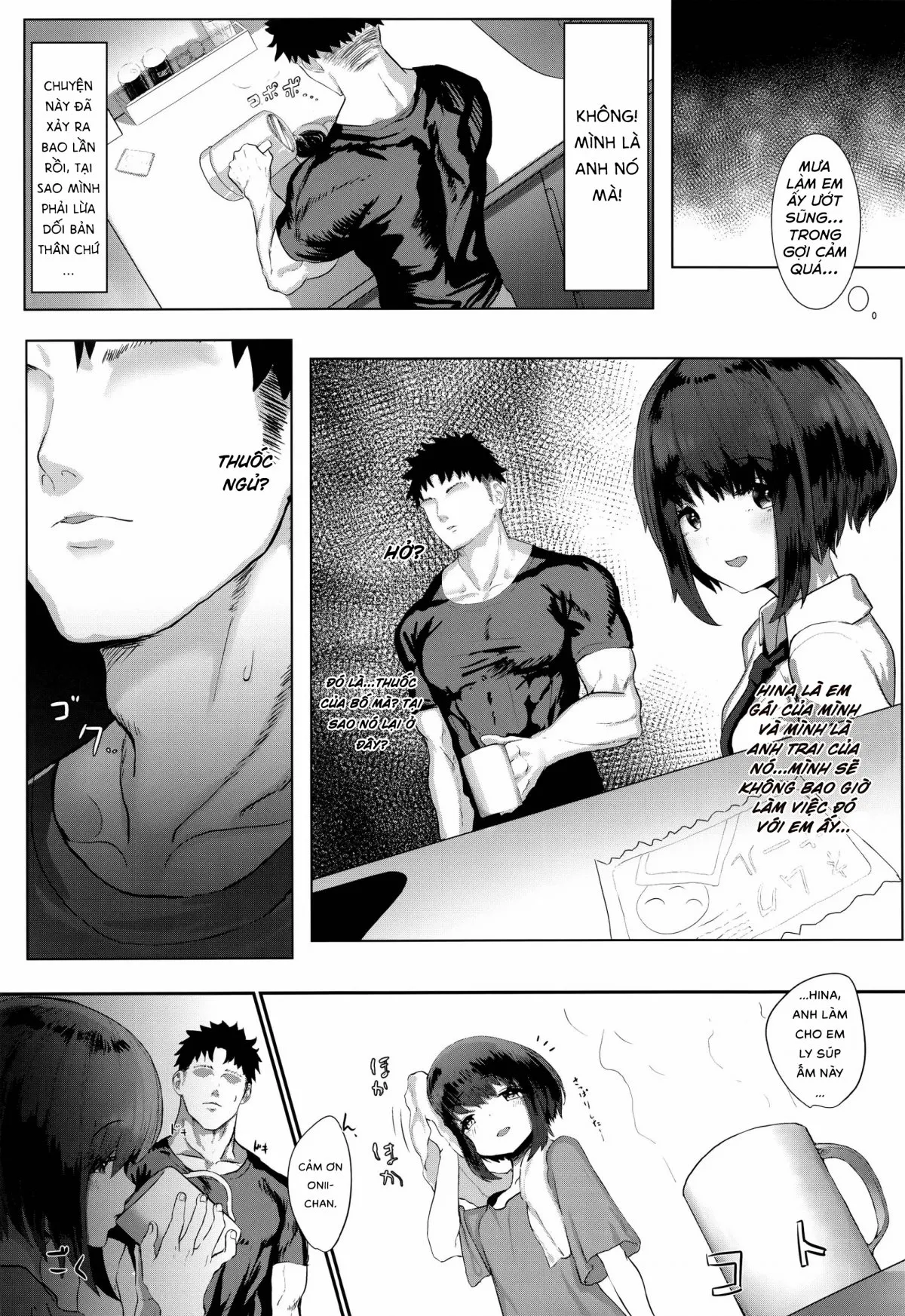 HentaiVN.net - Ảnh 4 - Tôi đánh thuốc rape em gái - Oneshot