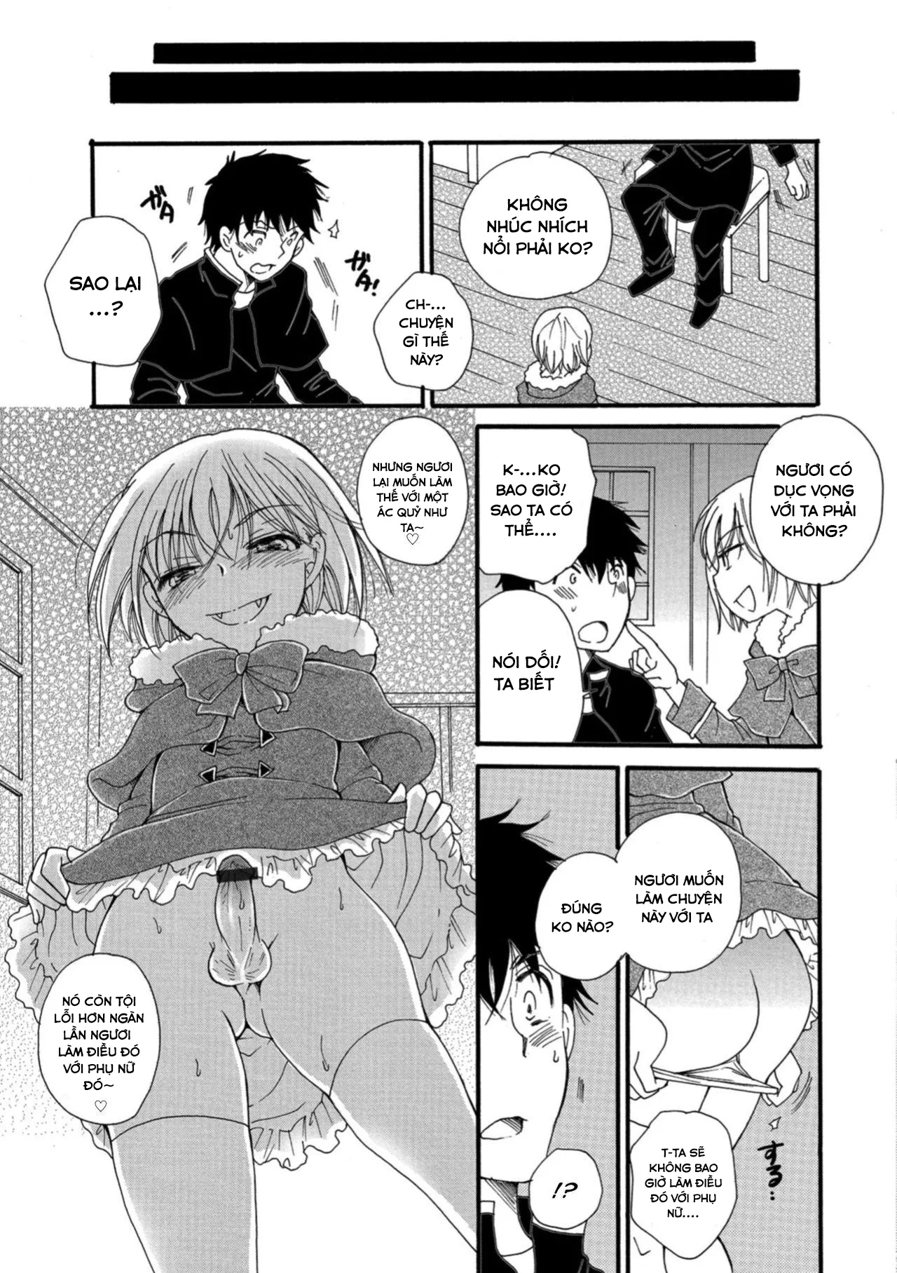 HentaiVN.net - Ảnh 10 - Cha xứ và nàng ác quỷ [Akuma-chan] - Oneshot