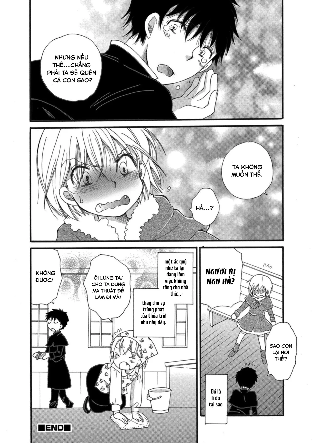 HentaiVN.net - Ảnh 19 - Cha xứ và nàng ác quỷ [Akuma-chan] - Oneshot