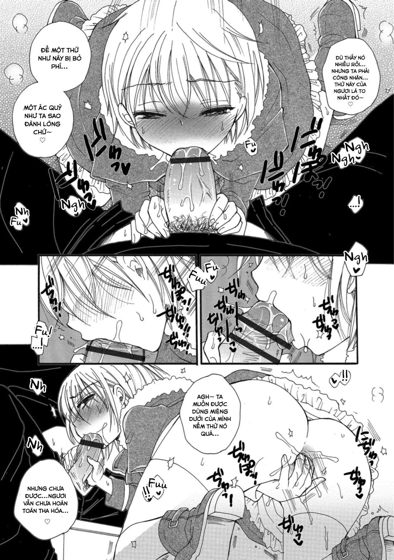 HentaiVN.net - Ảnh 6 - Cha xứ và nàng ác quỷ [Akuma-chan] - Oneshot