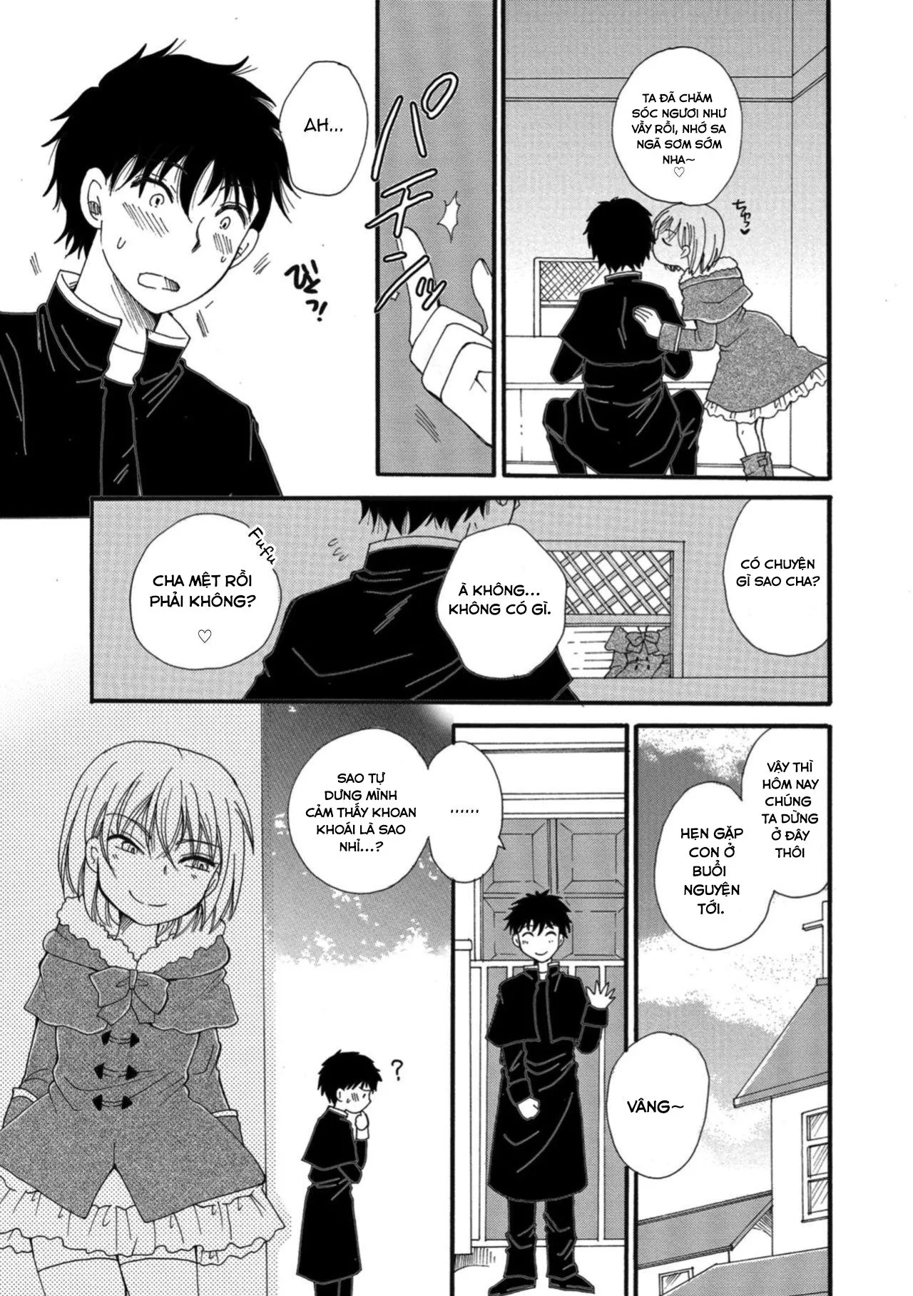 HentaiVN.net - Ảnh 8 - Cha xứ và nàng ác quỷ [Akuma-chan] - Oneshot