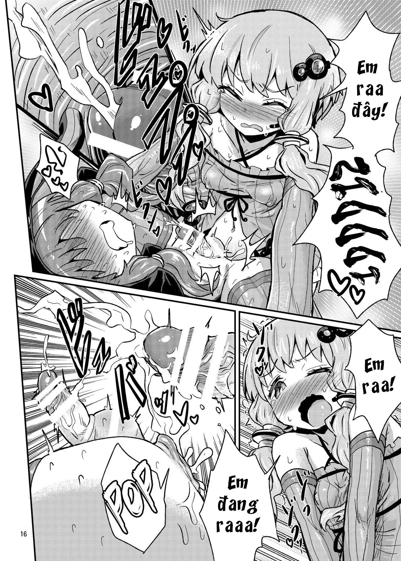 HentaiVN.net - Ảnh 17 - Futanari Yukari-san ni Gyaku Anal Choukyou Sareru Hon - Oneshot
