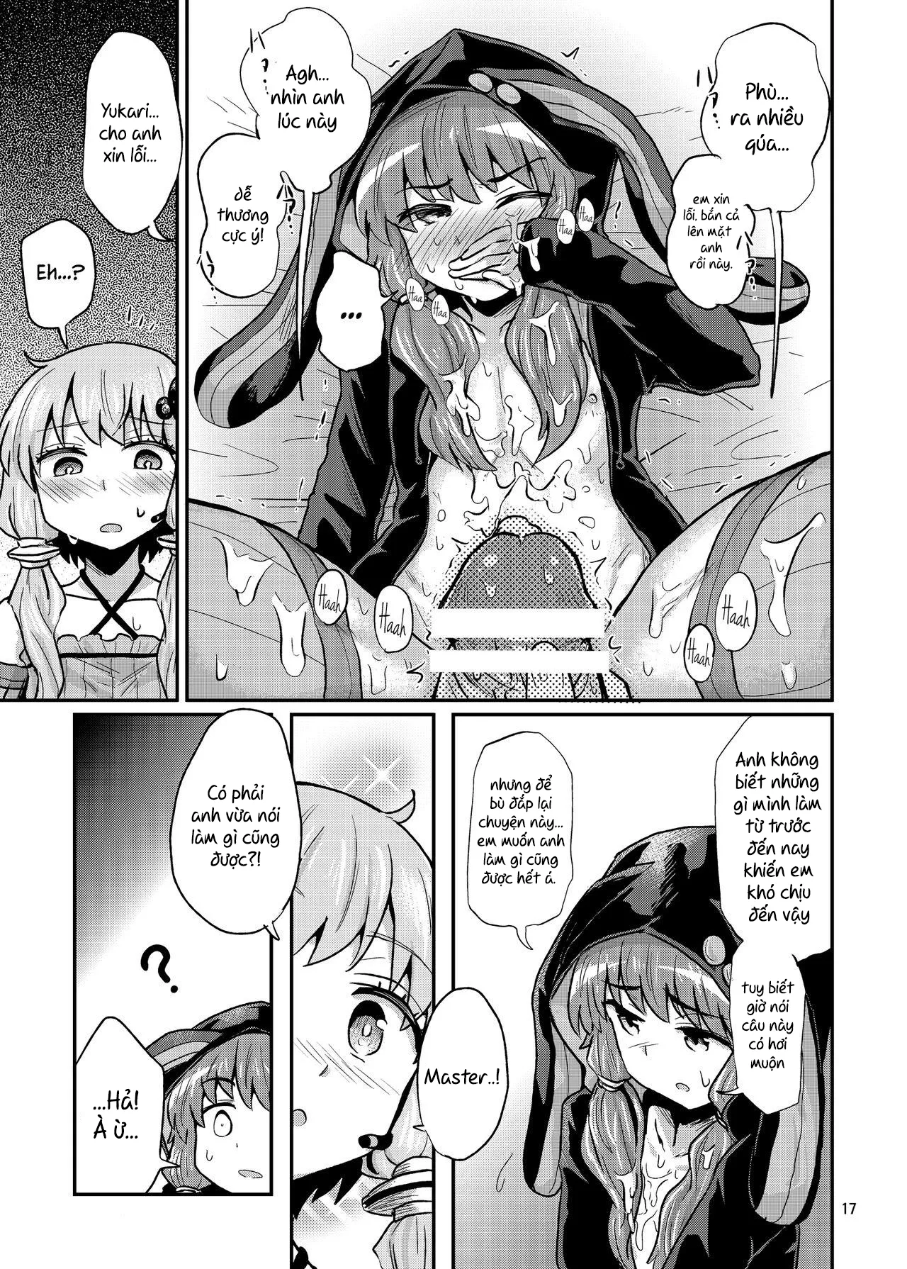 HentaiVN.net - Ảnh 18 - Futanari Yukari-san ni Gyaku Anal Choukyou Sareru Hon - Oneshot