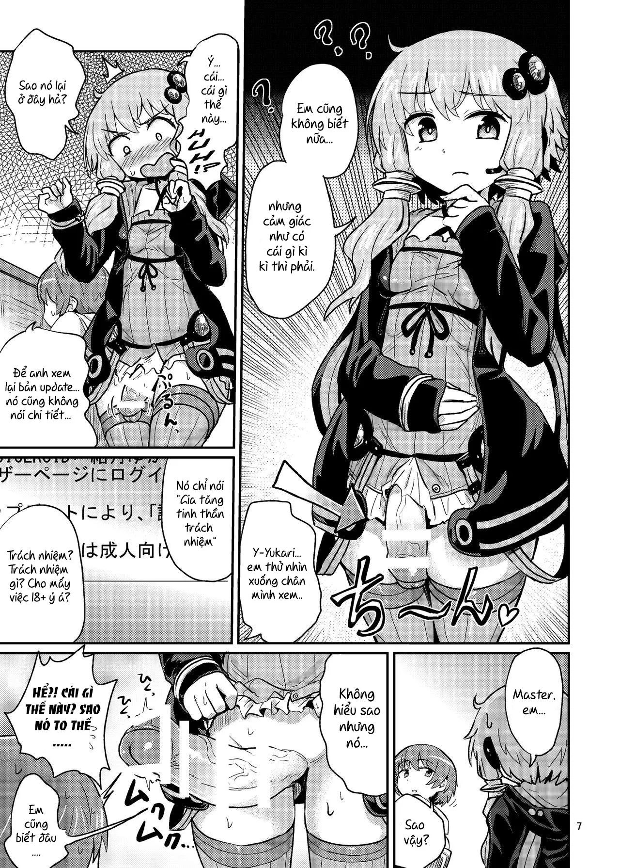 HentaiVN.net - Ảnh 8 - Futanari Yukari-san ni Gyaku Anal Choukyou Sareru Hon - Oneshot