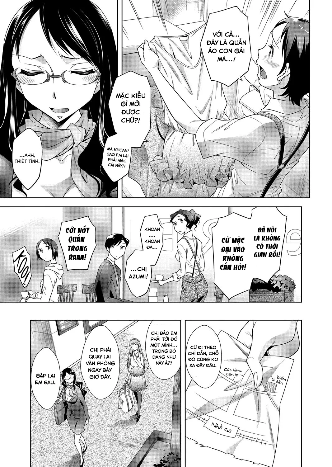 HentaiVN.net - Ảnh 6 - Ashiman Musume! - Chap 1