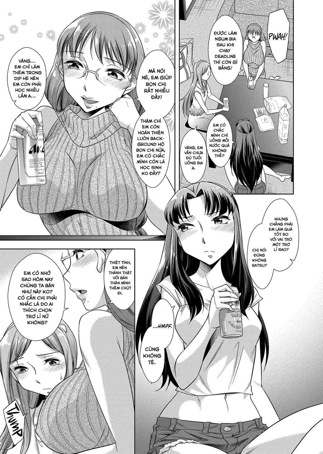 HentaiVN.net - Ảnh 8 - Ashiman Musume! - Chap 1